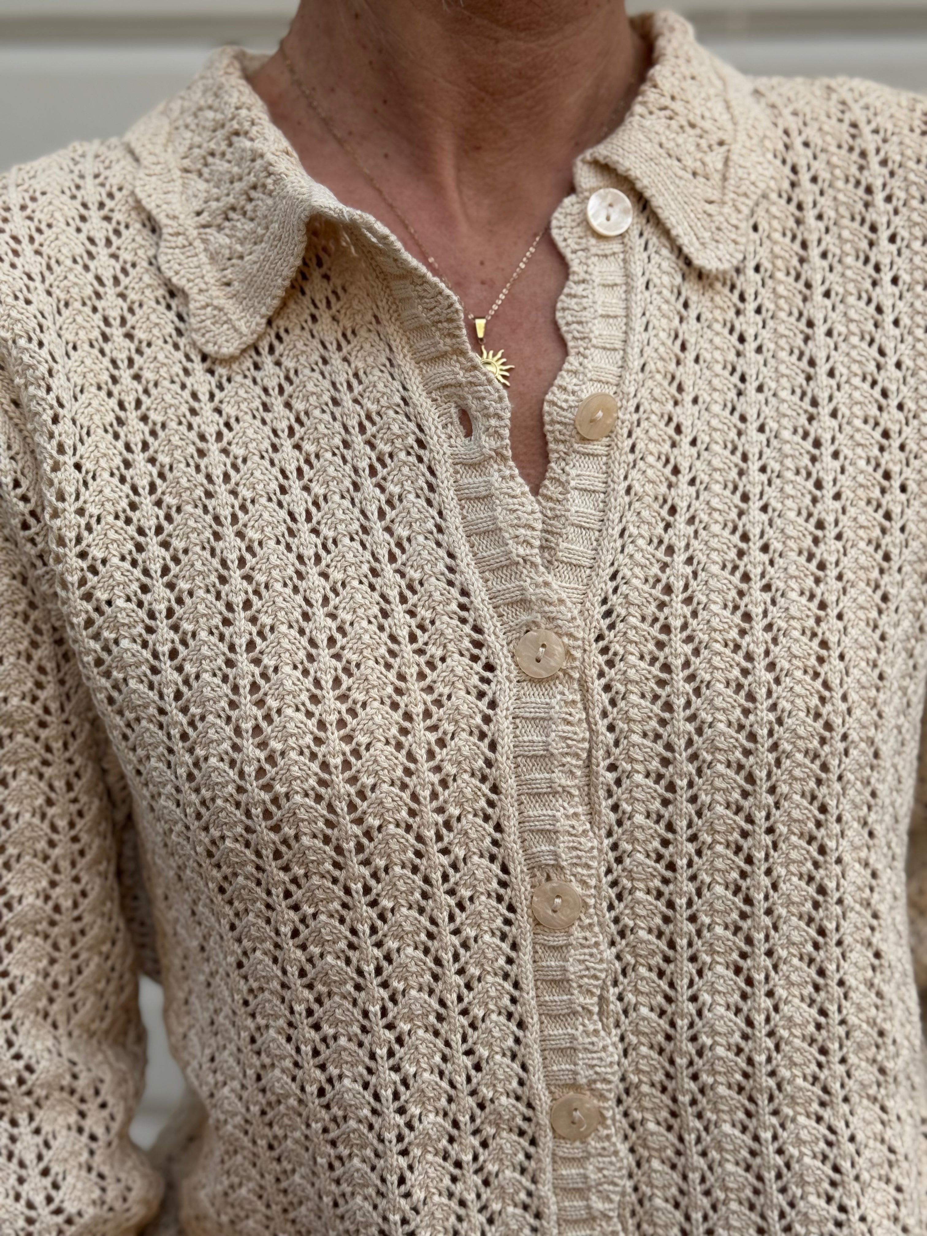 Cardigan traforato jdy