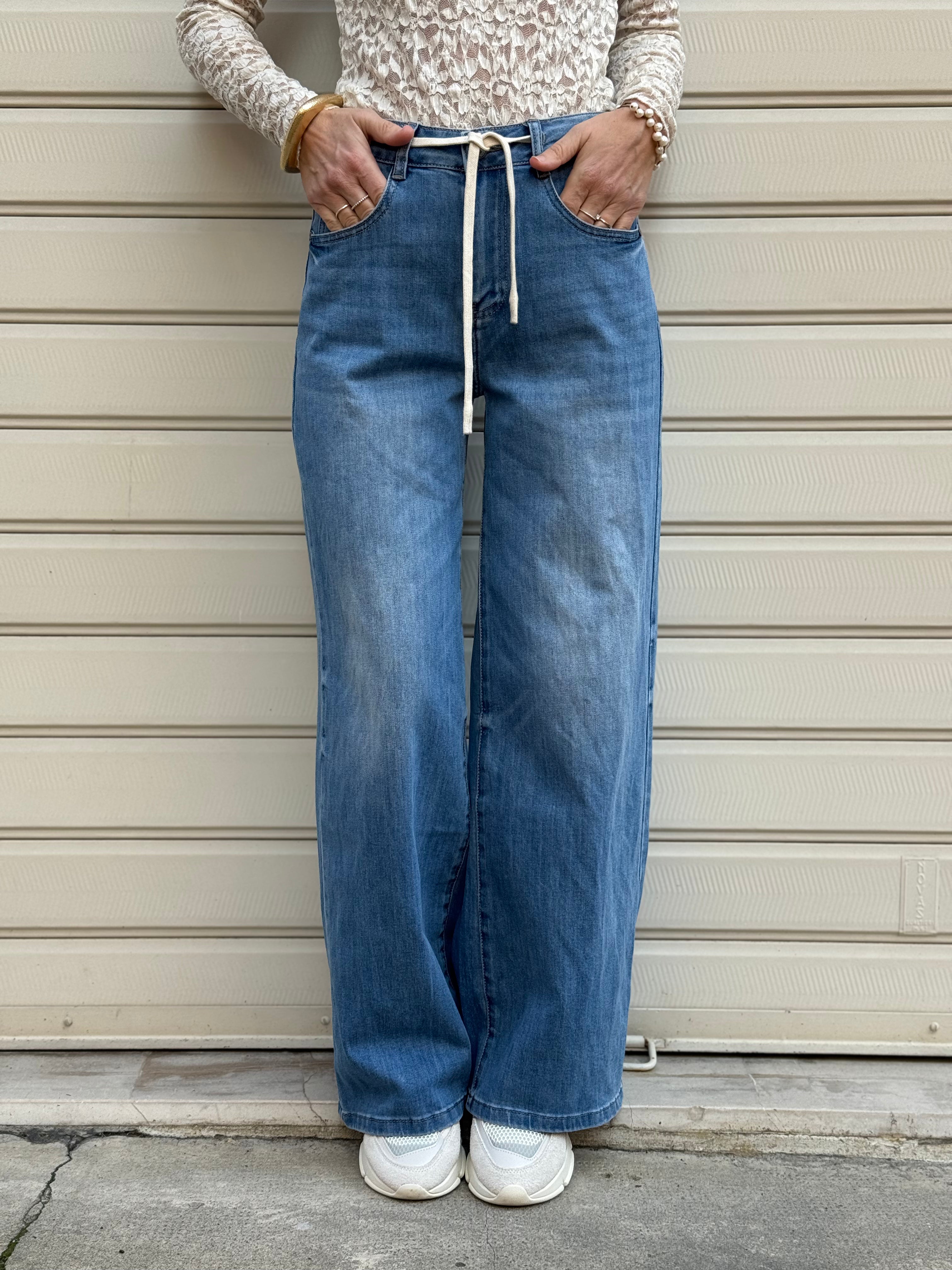 Jeans coulisse adora