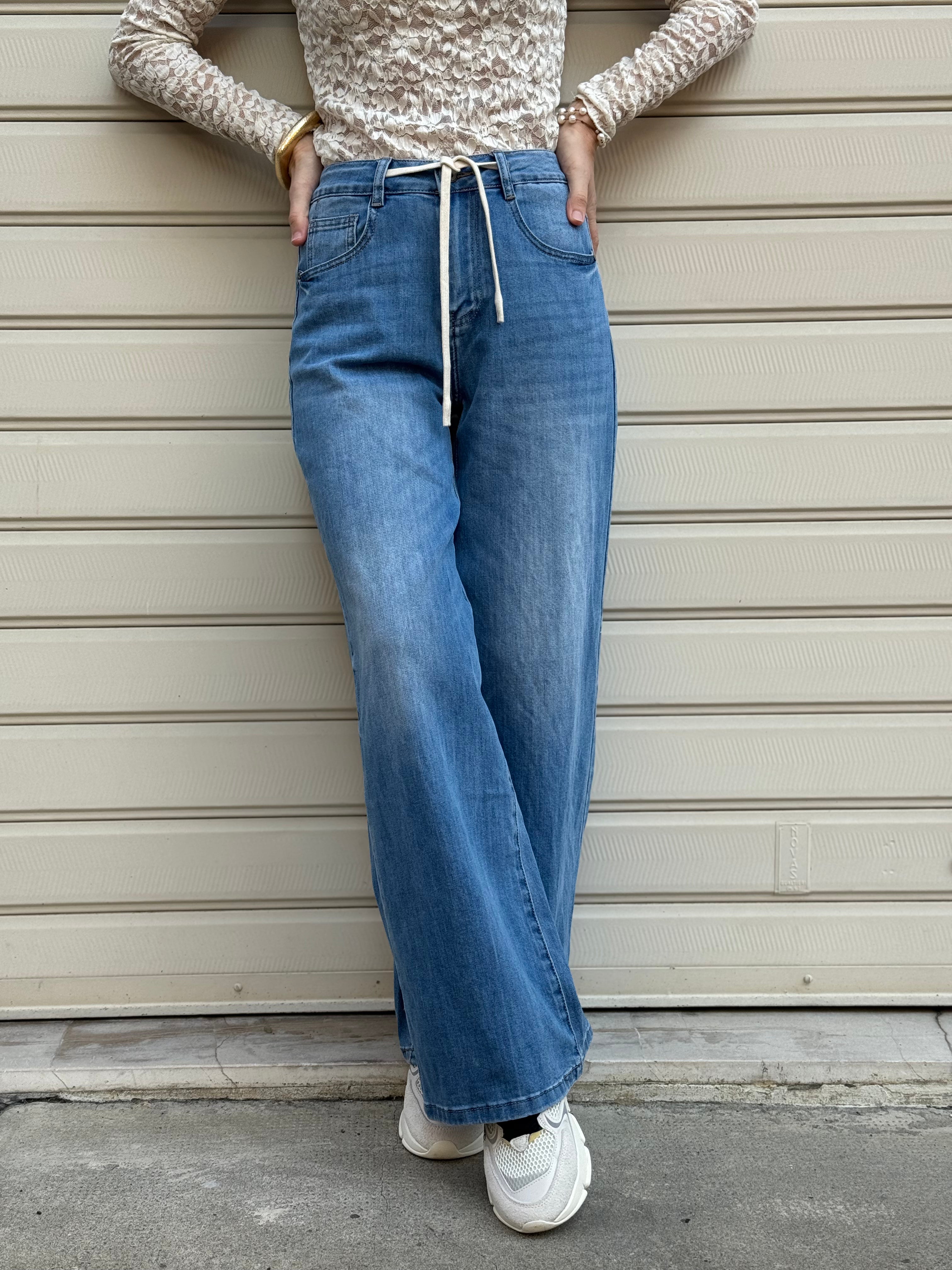 Jeans coulisse adora