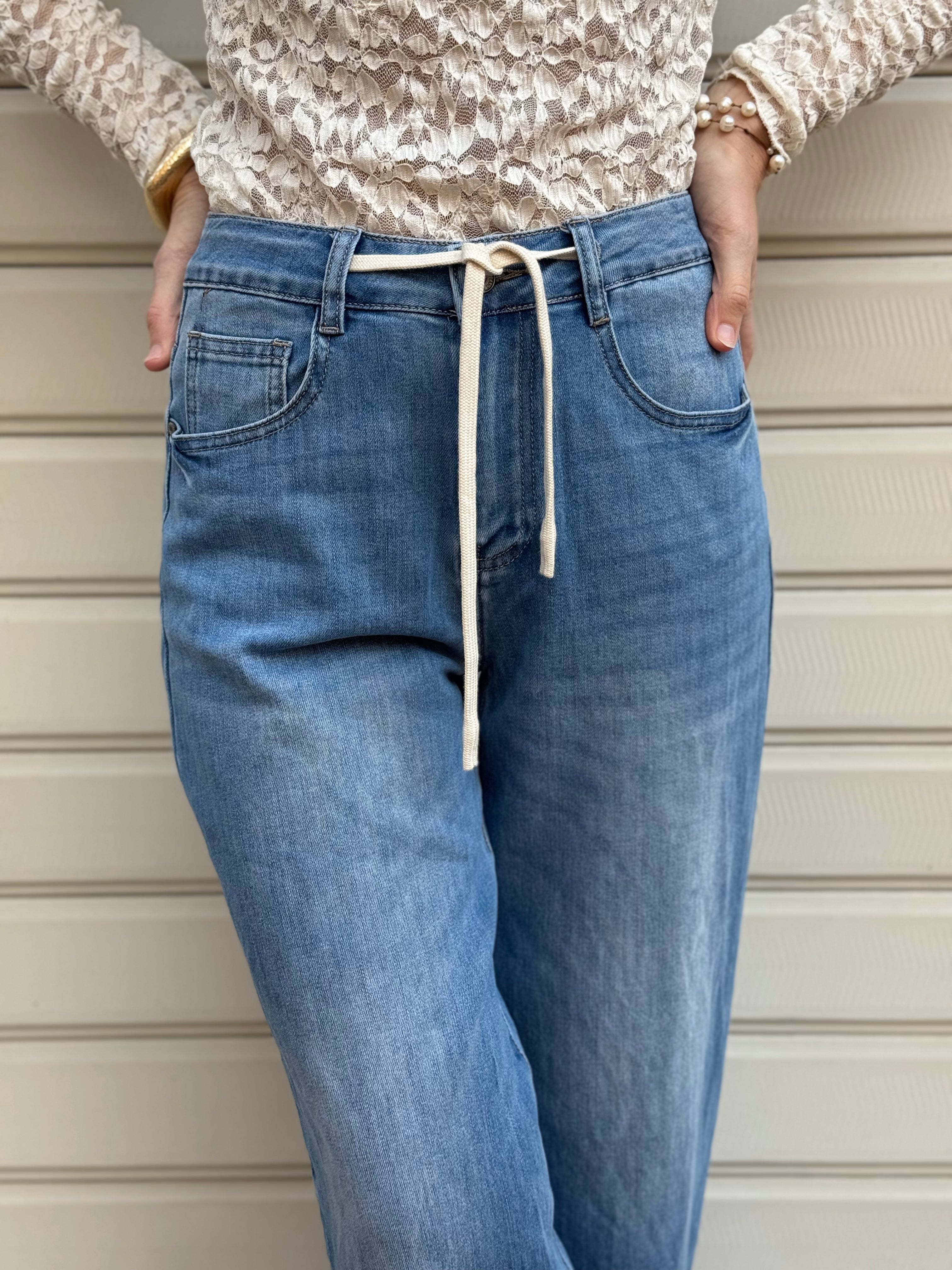 Jeans coulisse adora