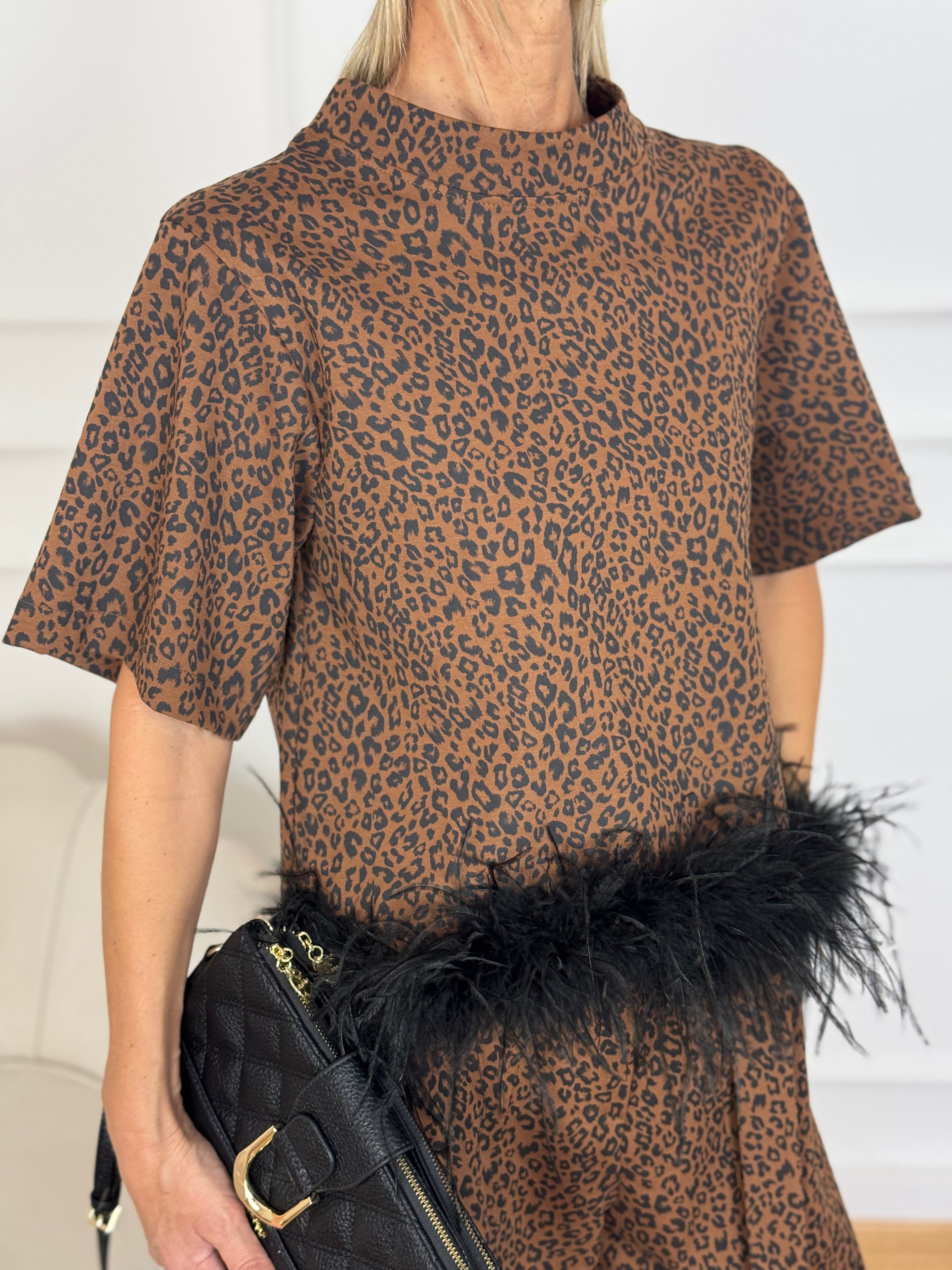 Blusa piume maculata imperial
