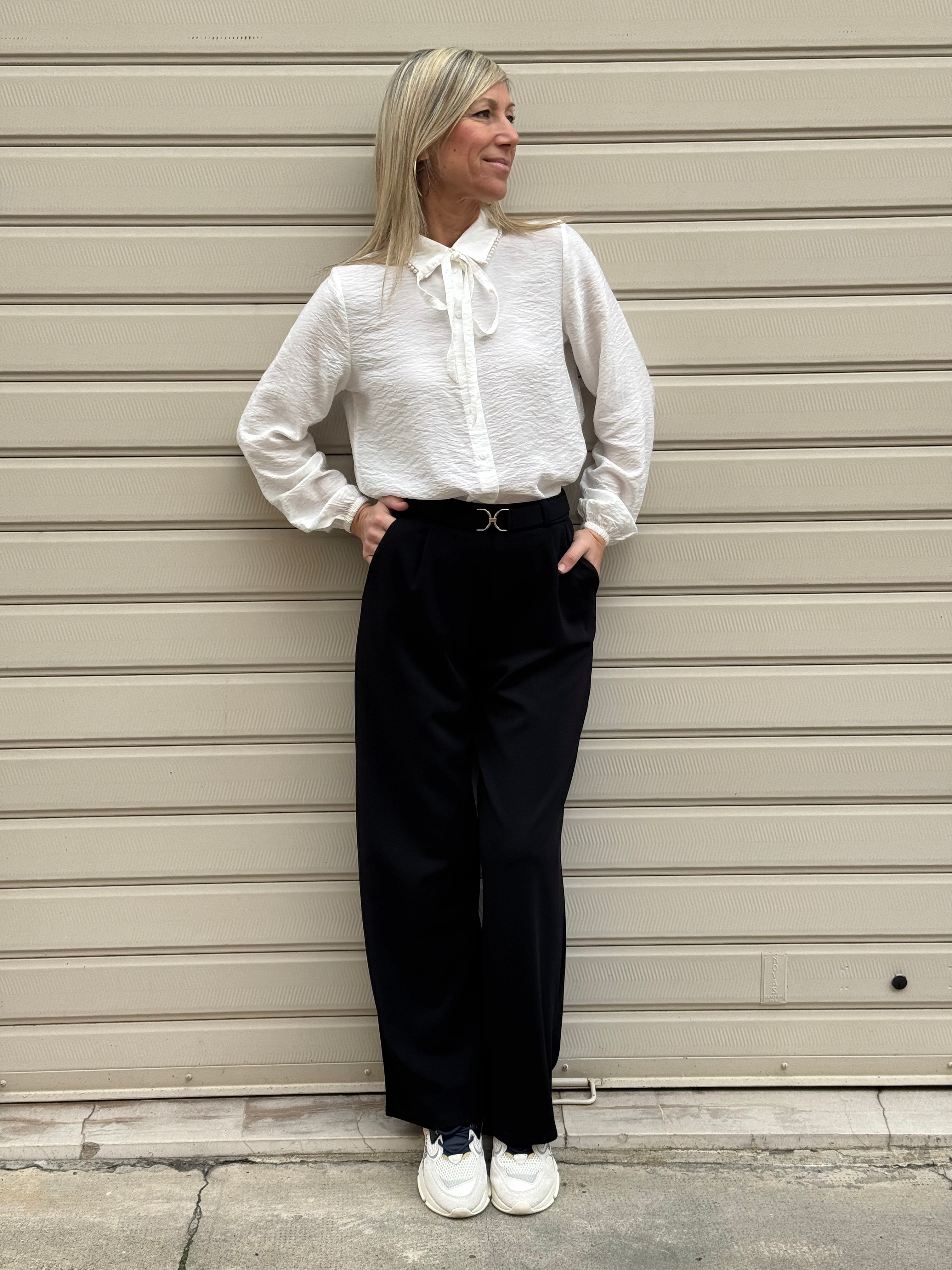 Camicia colletto perle Jdy