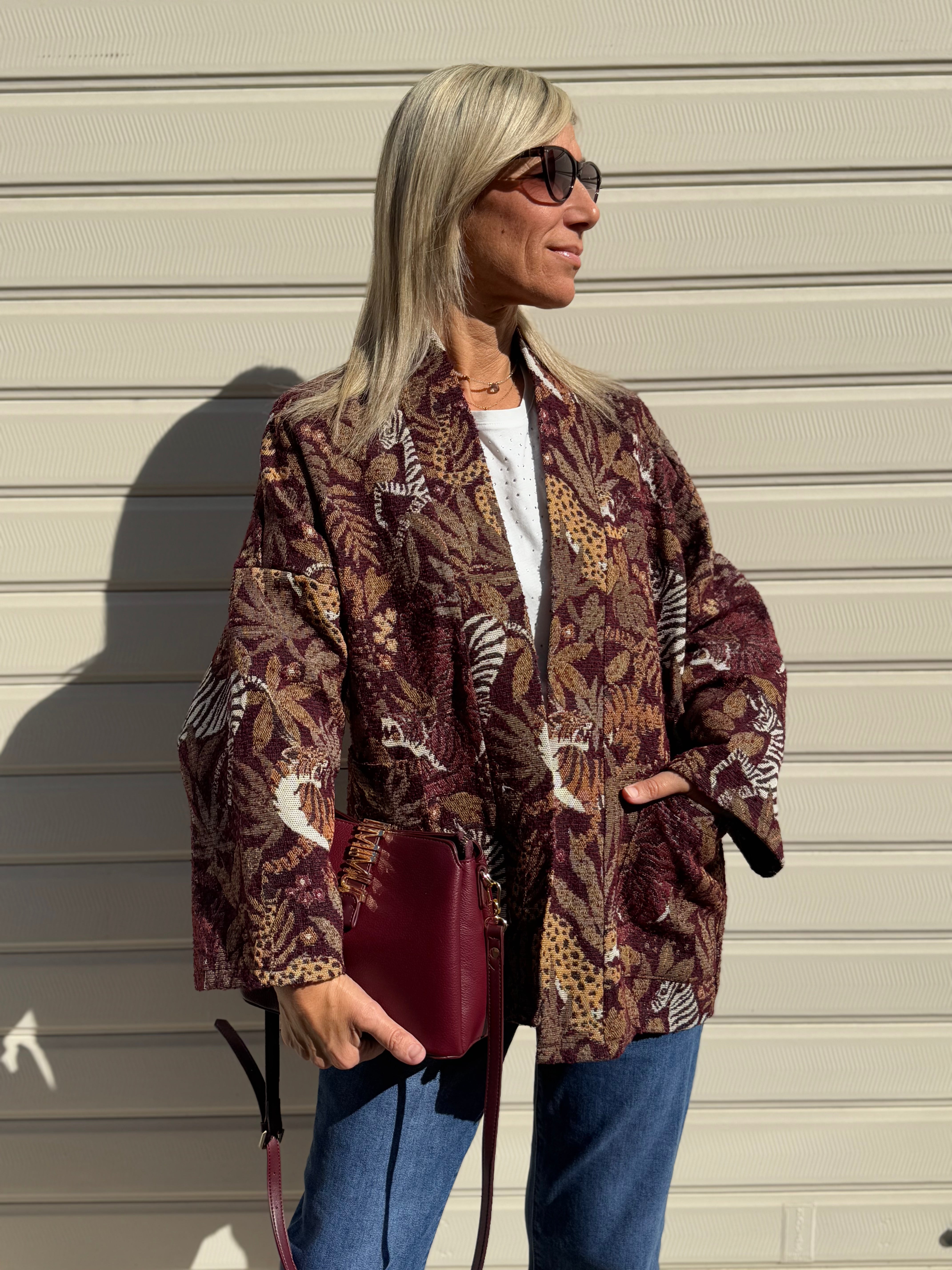 Giacca kimono decorata 🦓🦒