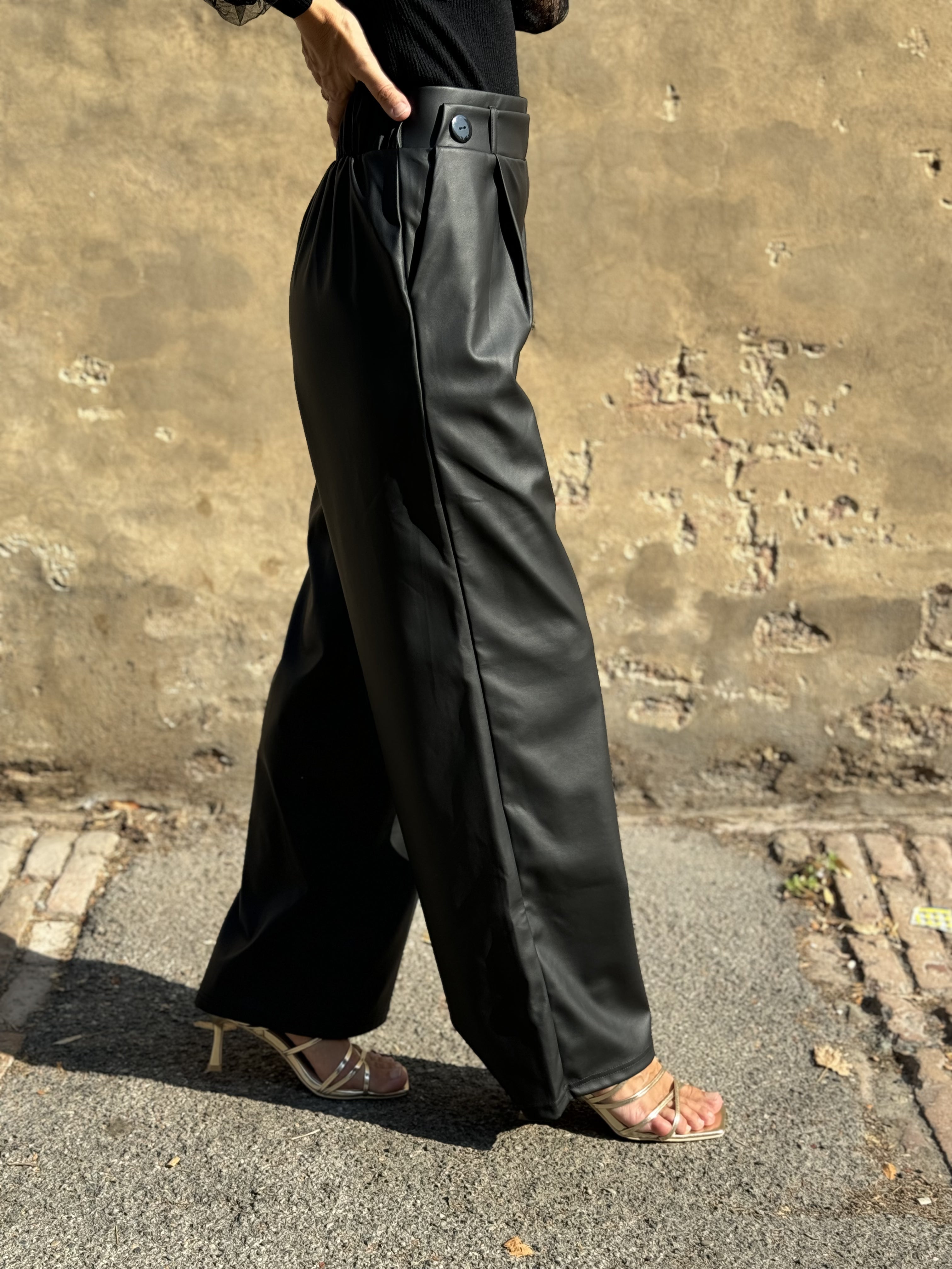 Pantalone Geggo Ecopelle