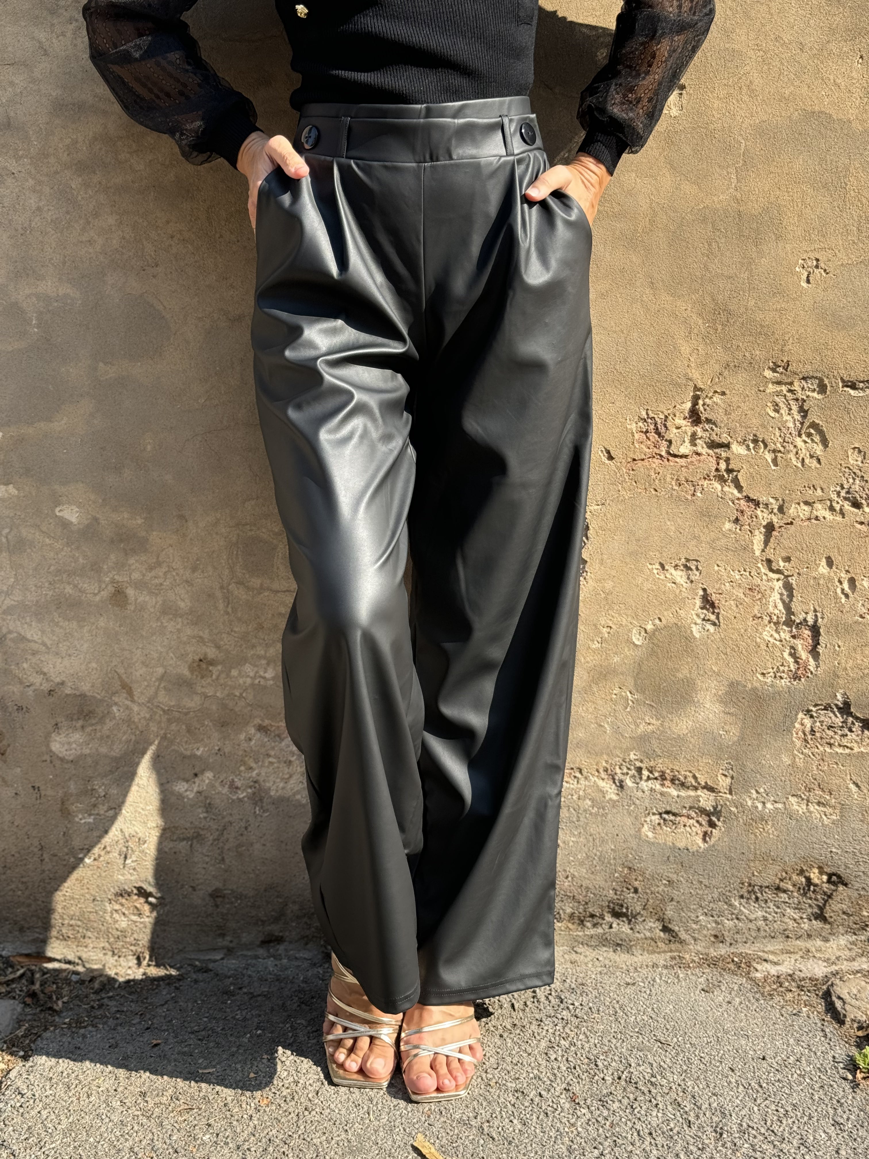 Pantalone Geggo Ecopelle