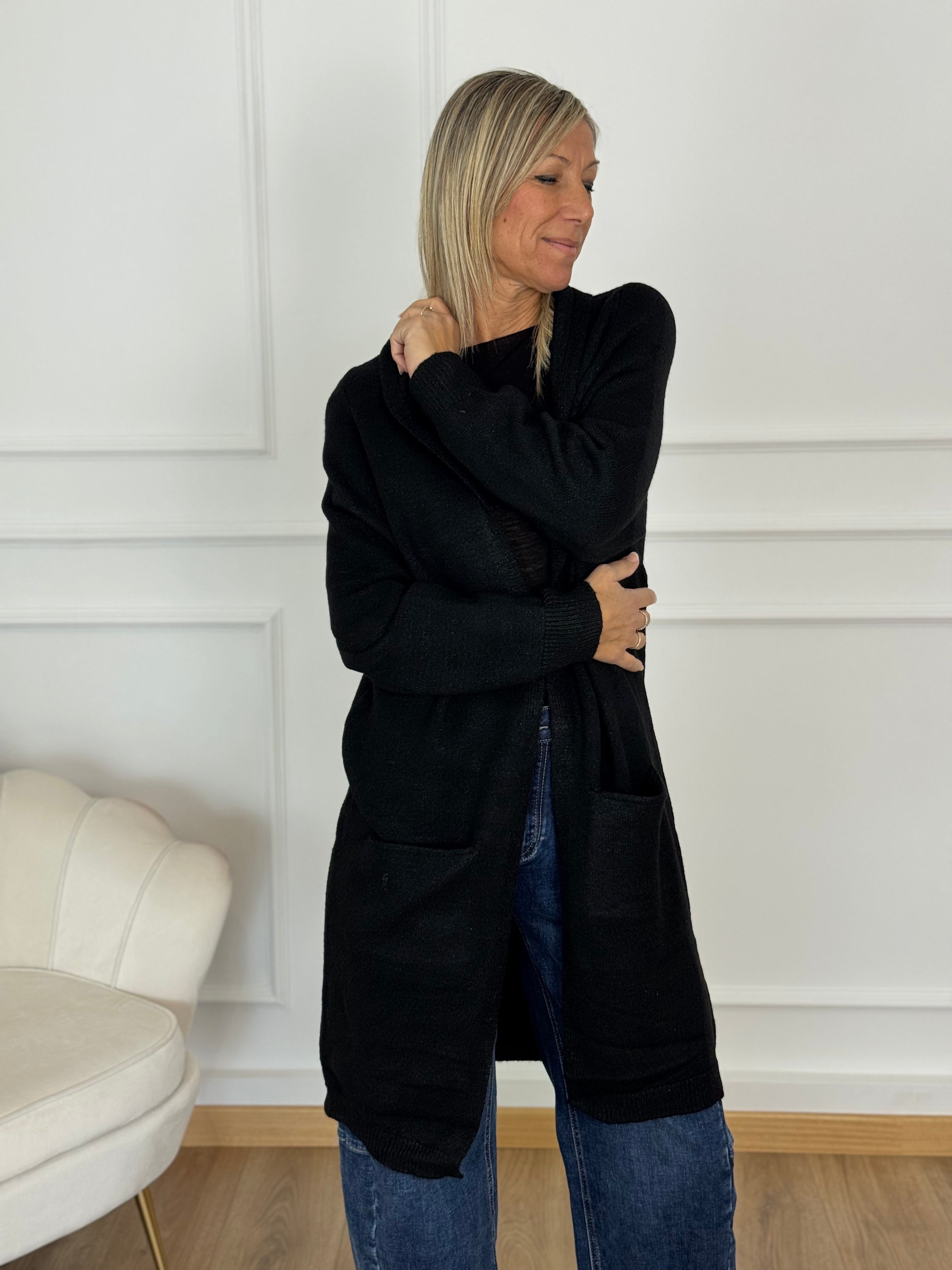 Cardigan lungo artigli