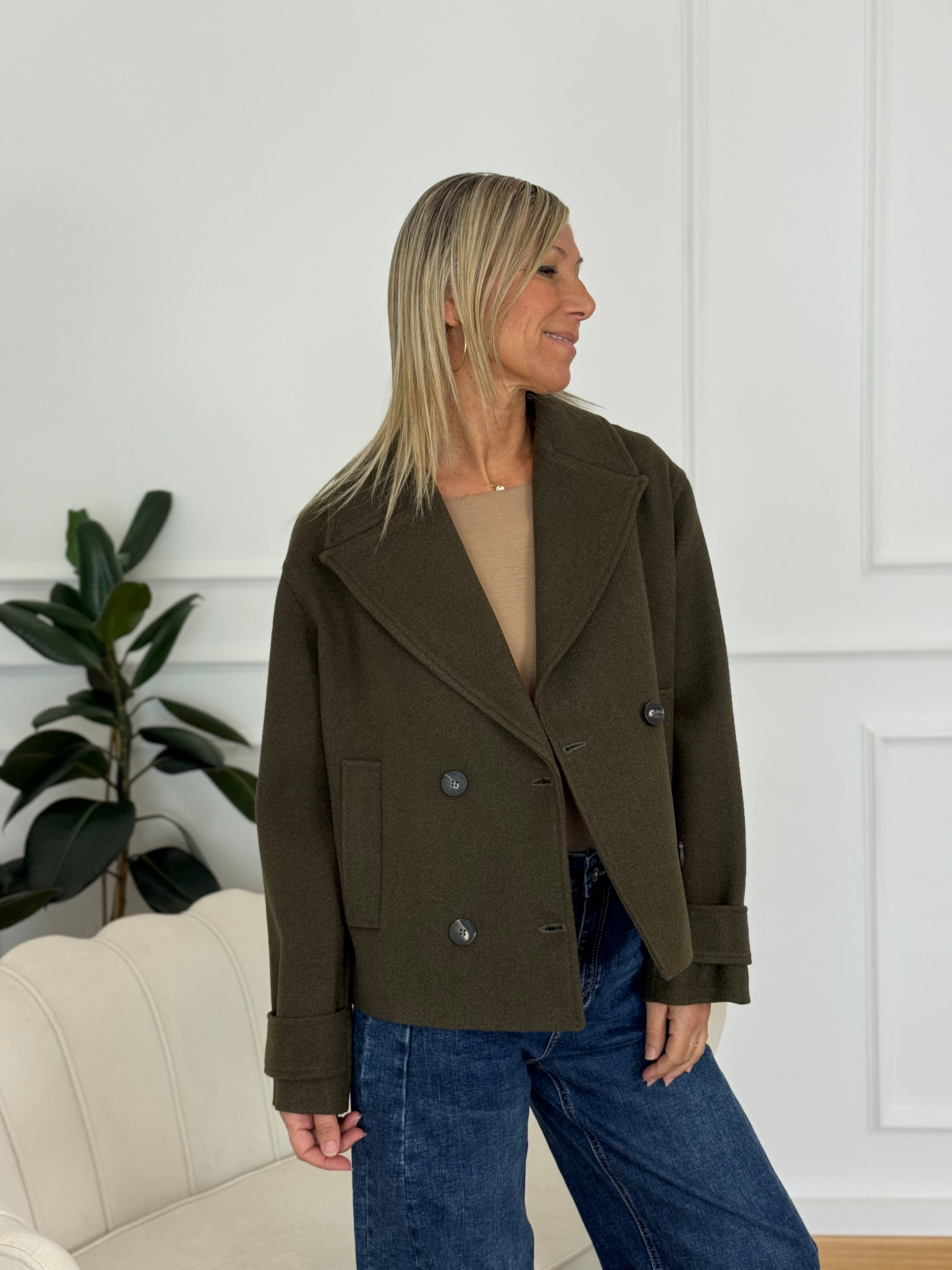 Blouson doppiopetto artigli