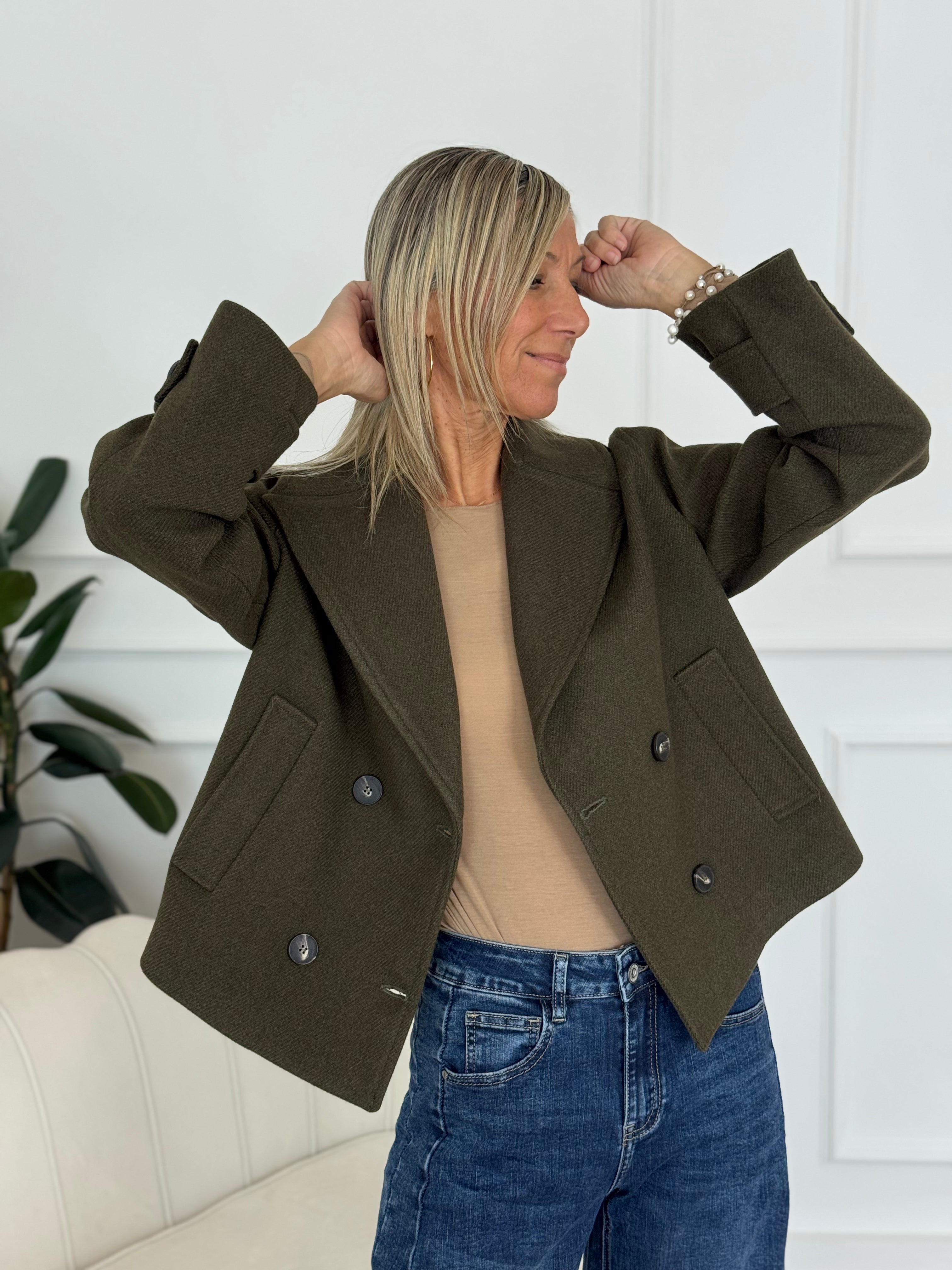Blouson doppiopetto artigli