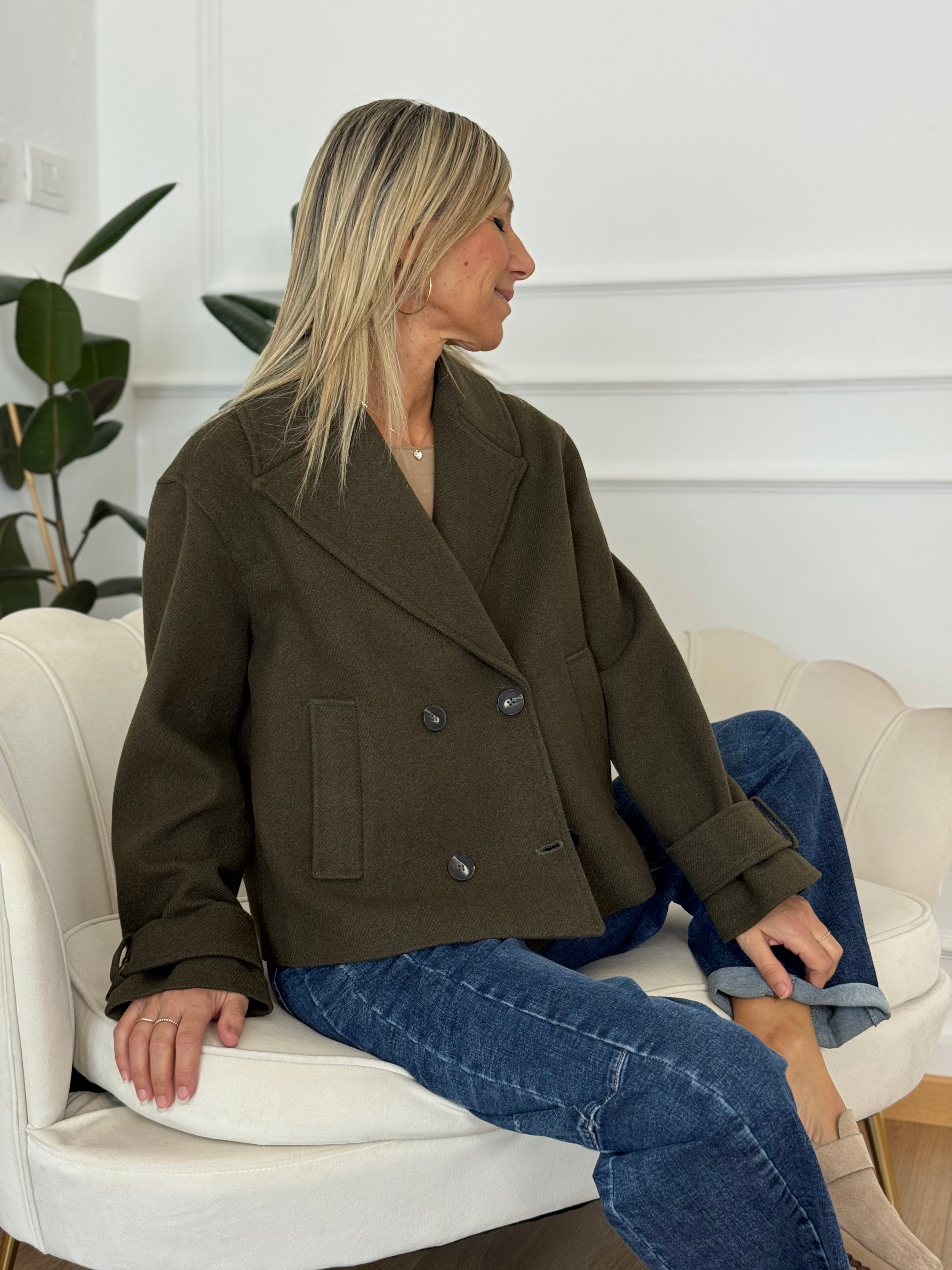 Blouson doppiopetto artigli