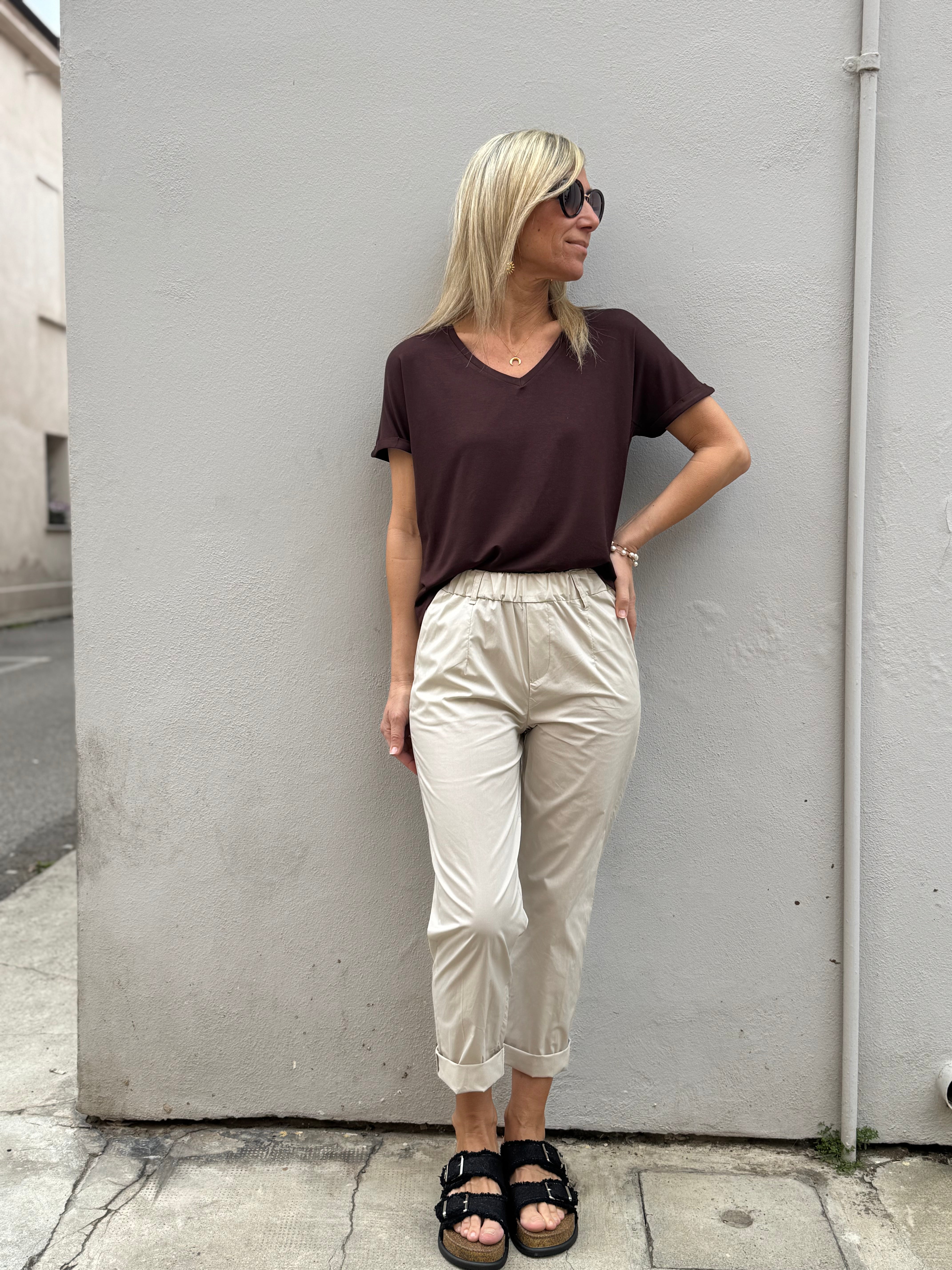 Pantalone cotone katia adora