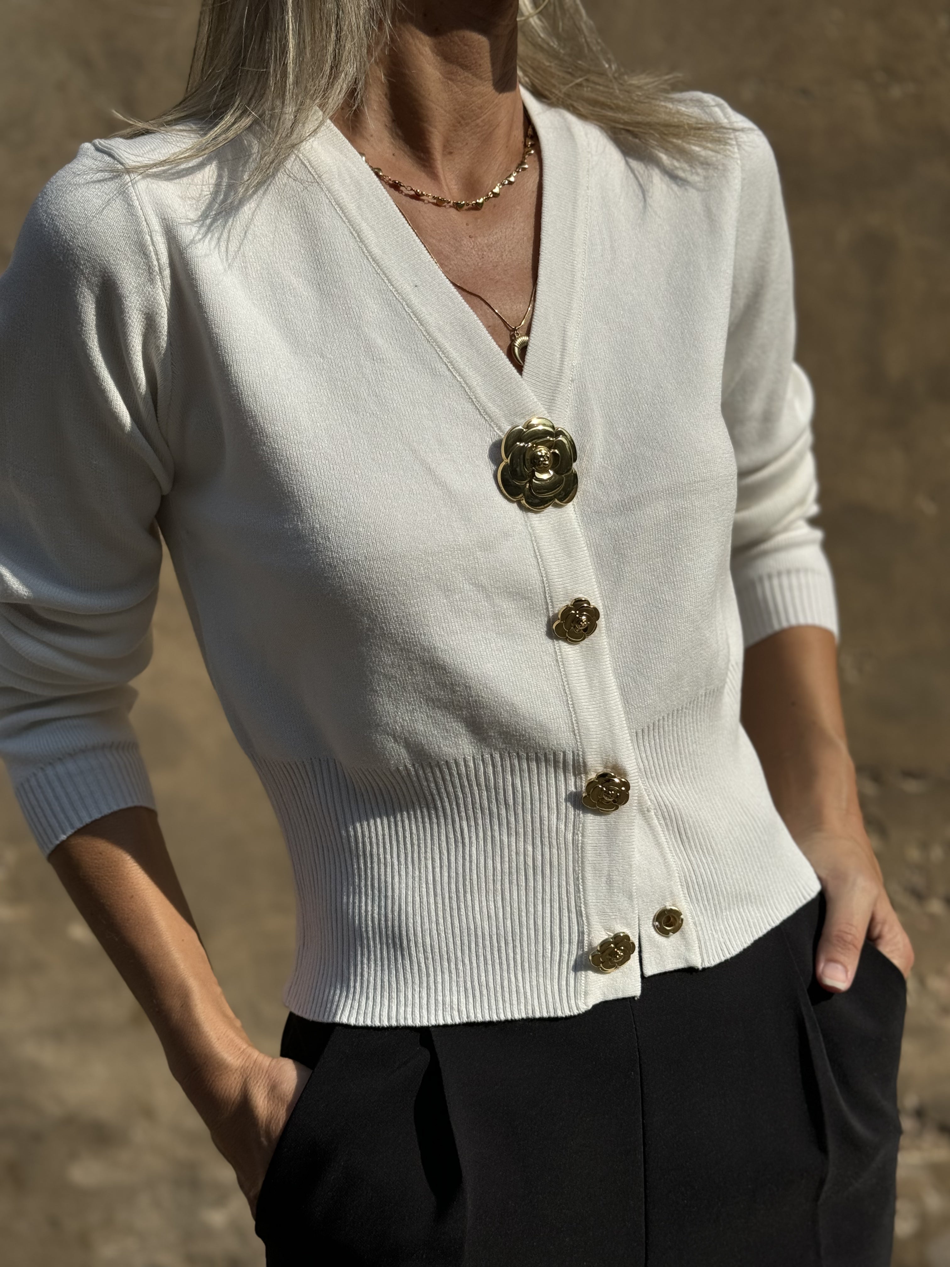 Cardigan Vaniglia