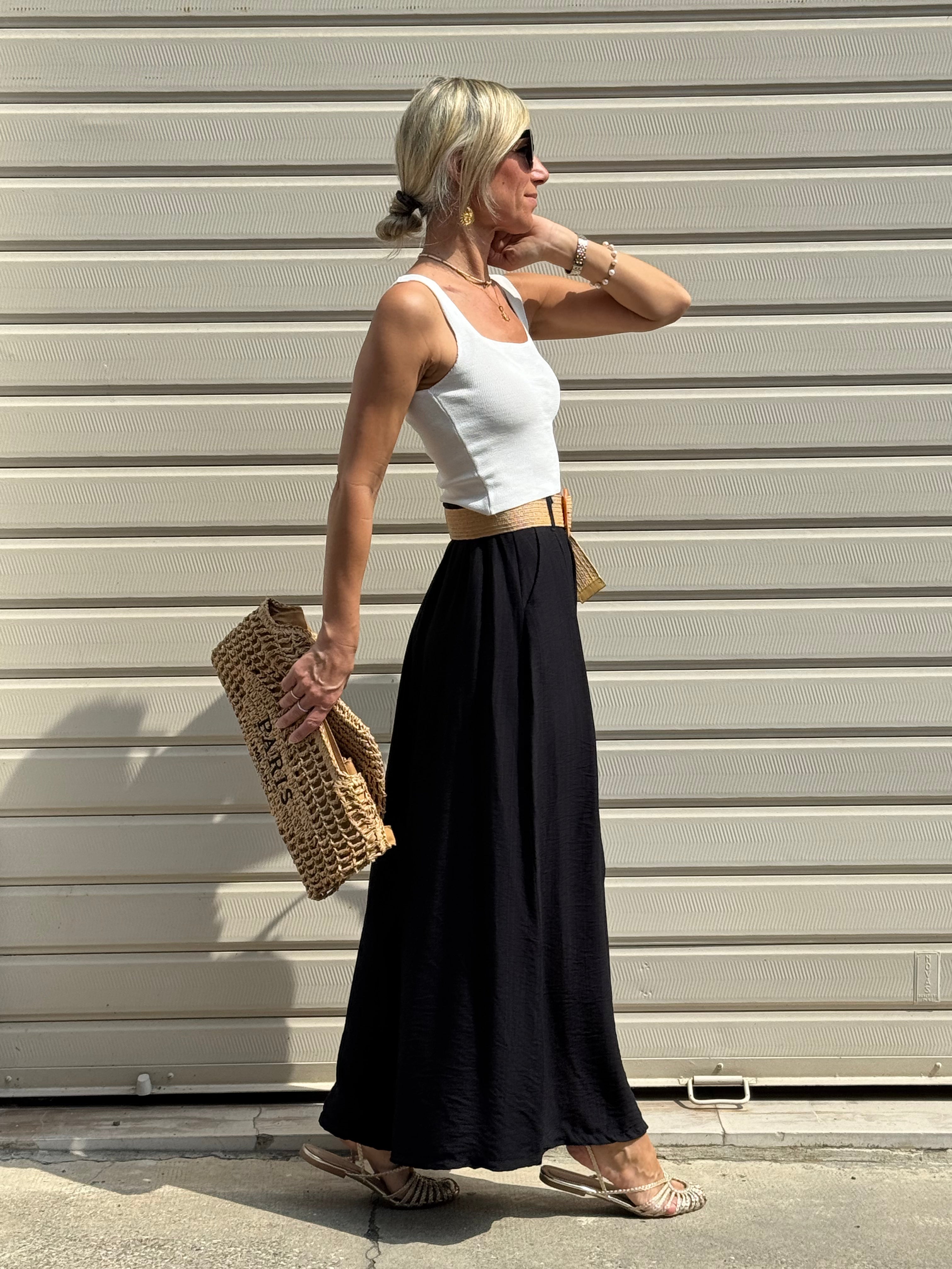 Gonna Pantalone Con Cintura