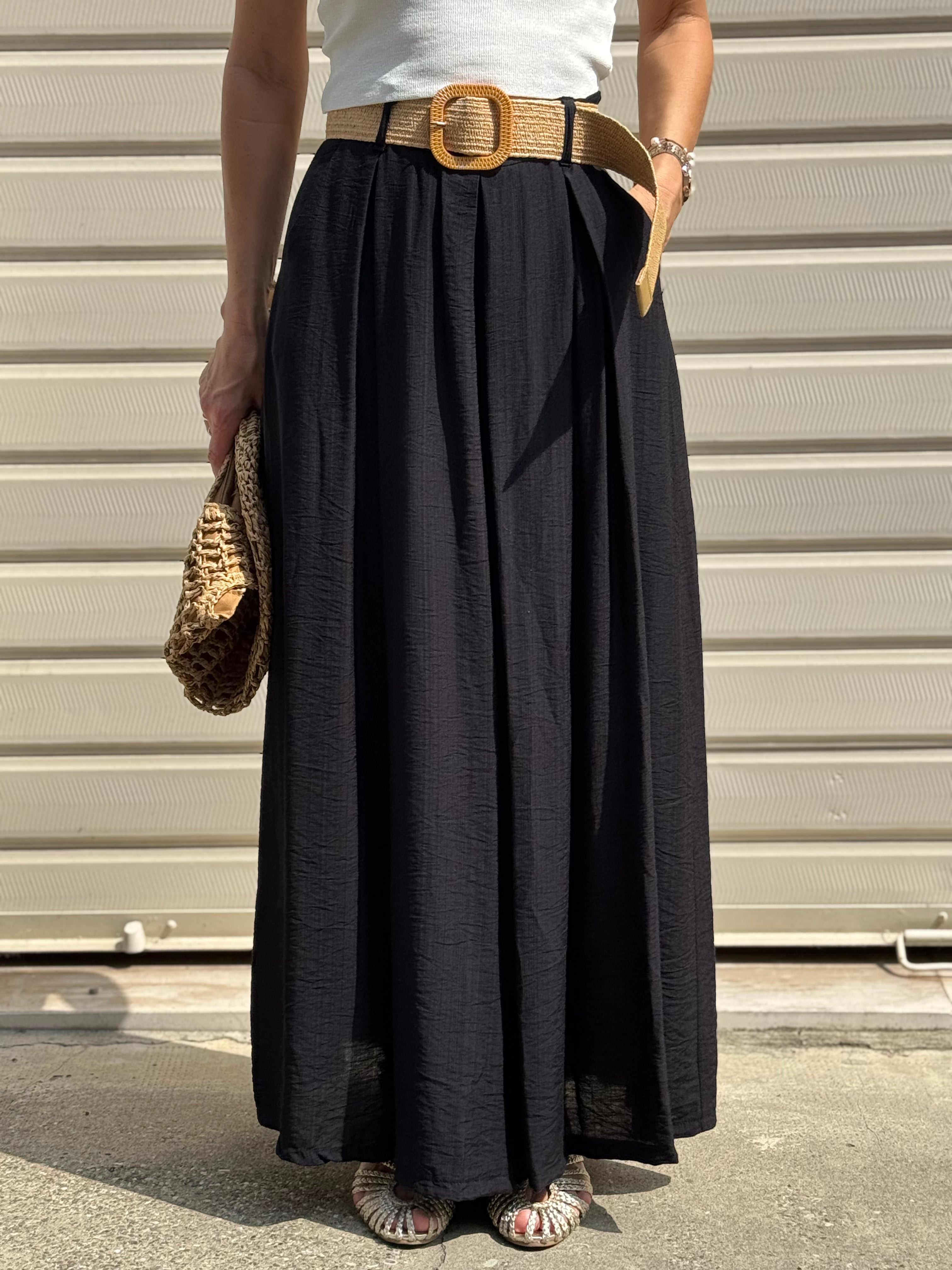 Gonna Pantalone Con Cintura