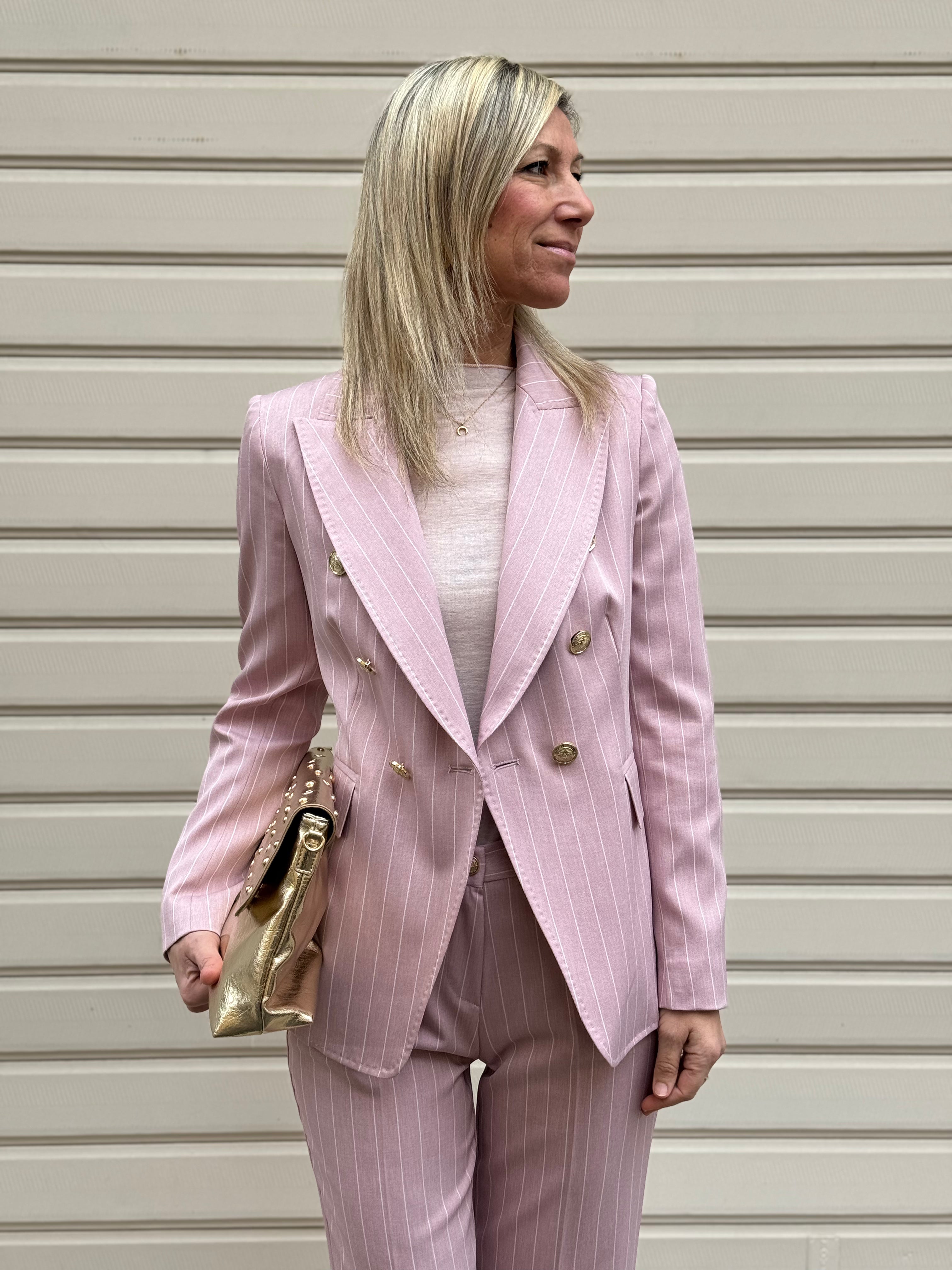 Blazer gessato Artigli