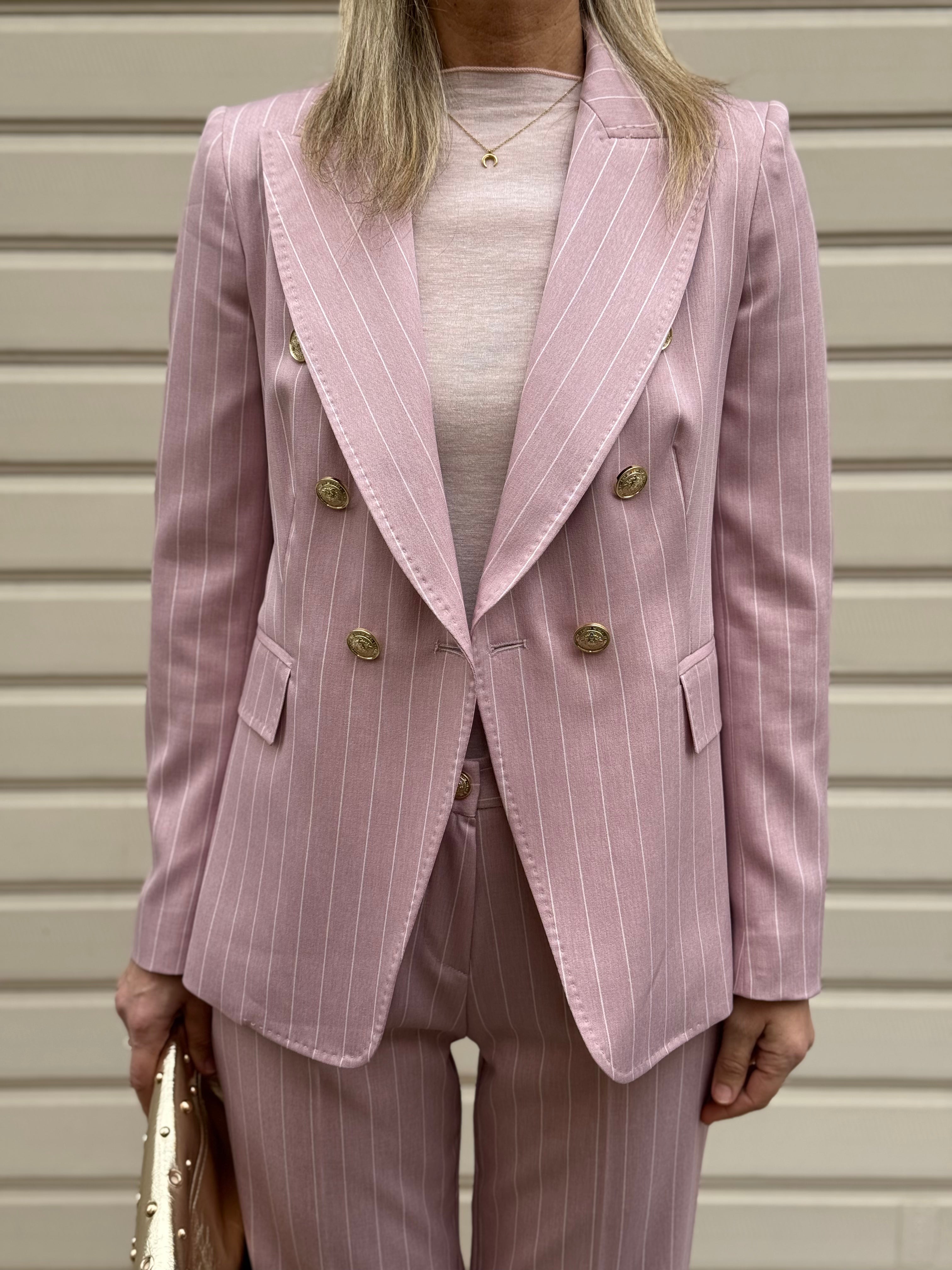 Blazer gessato Artigli