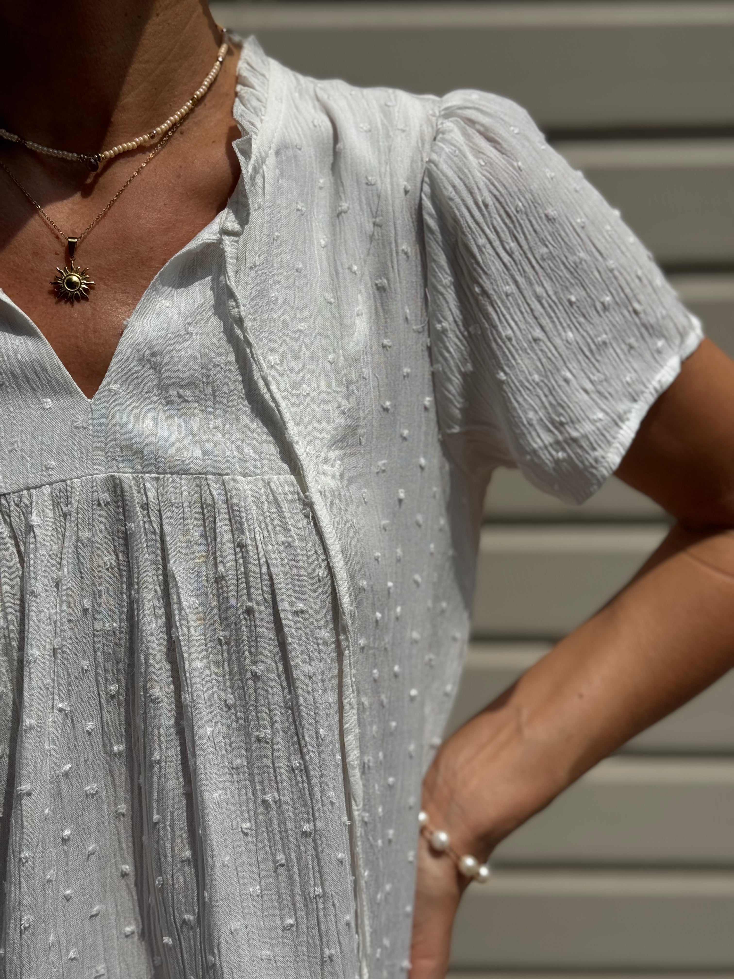 Blusa Plumetis