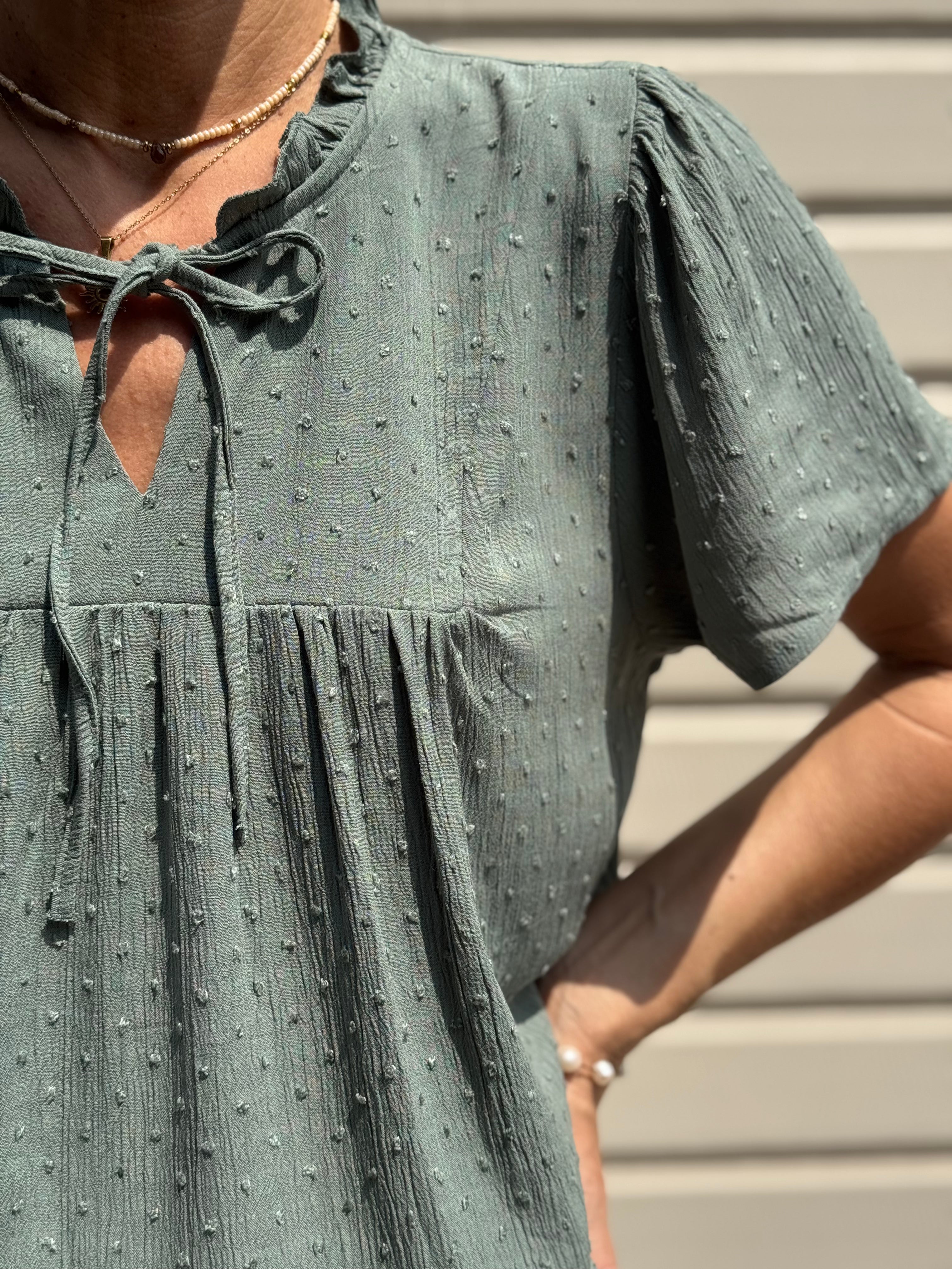 Blusa Plumetis