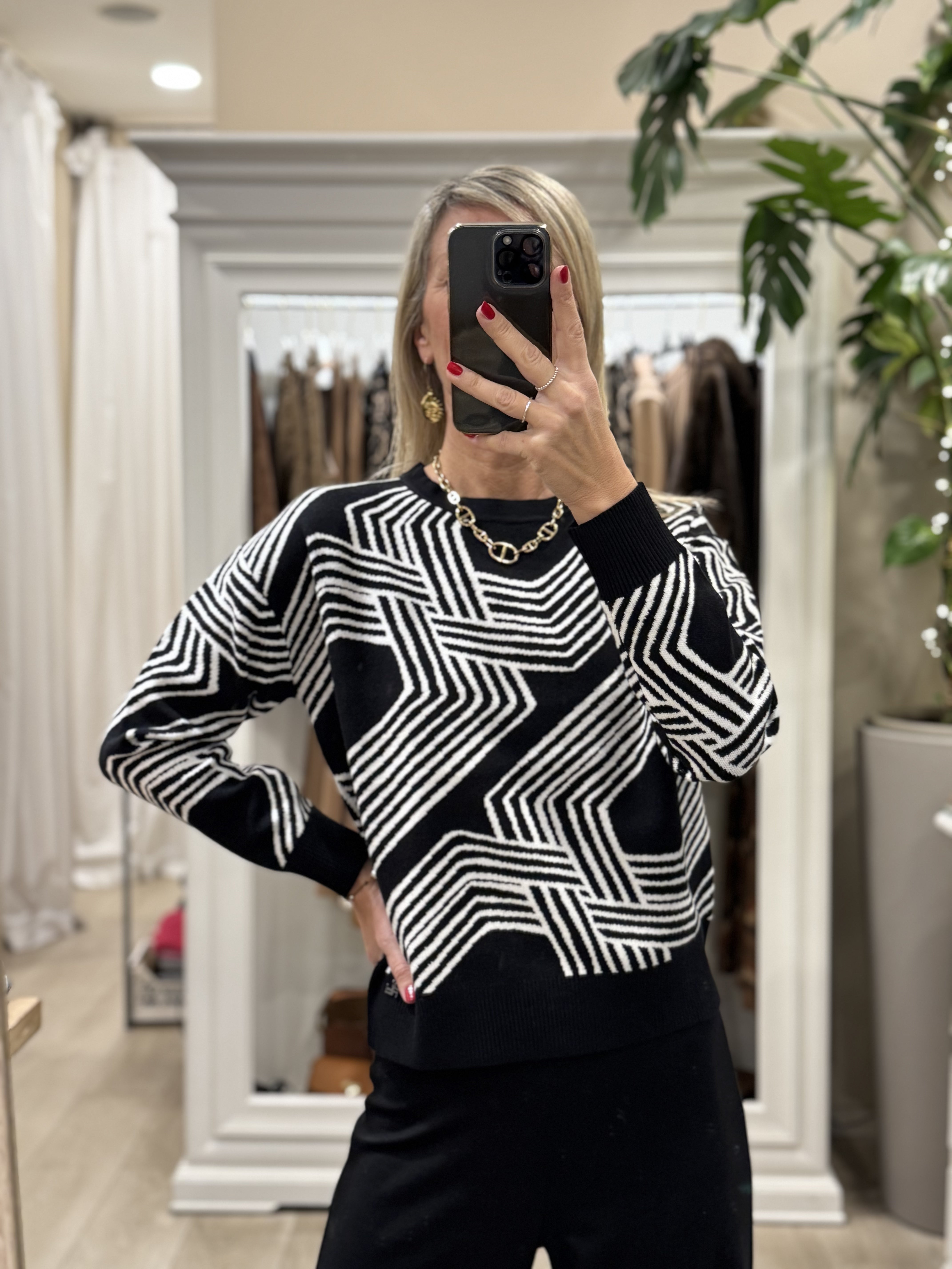 Maglia Treccia