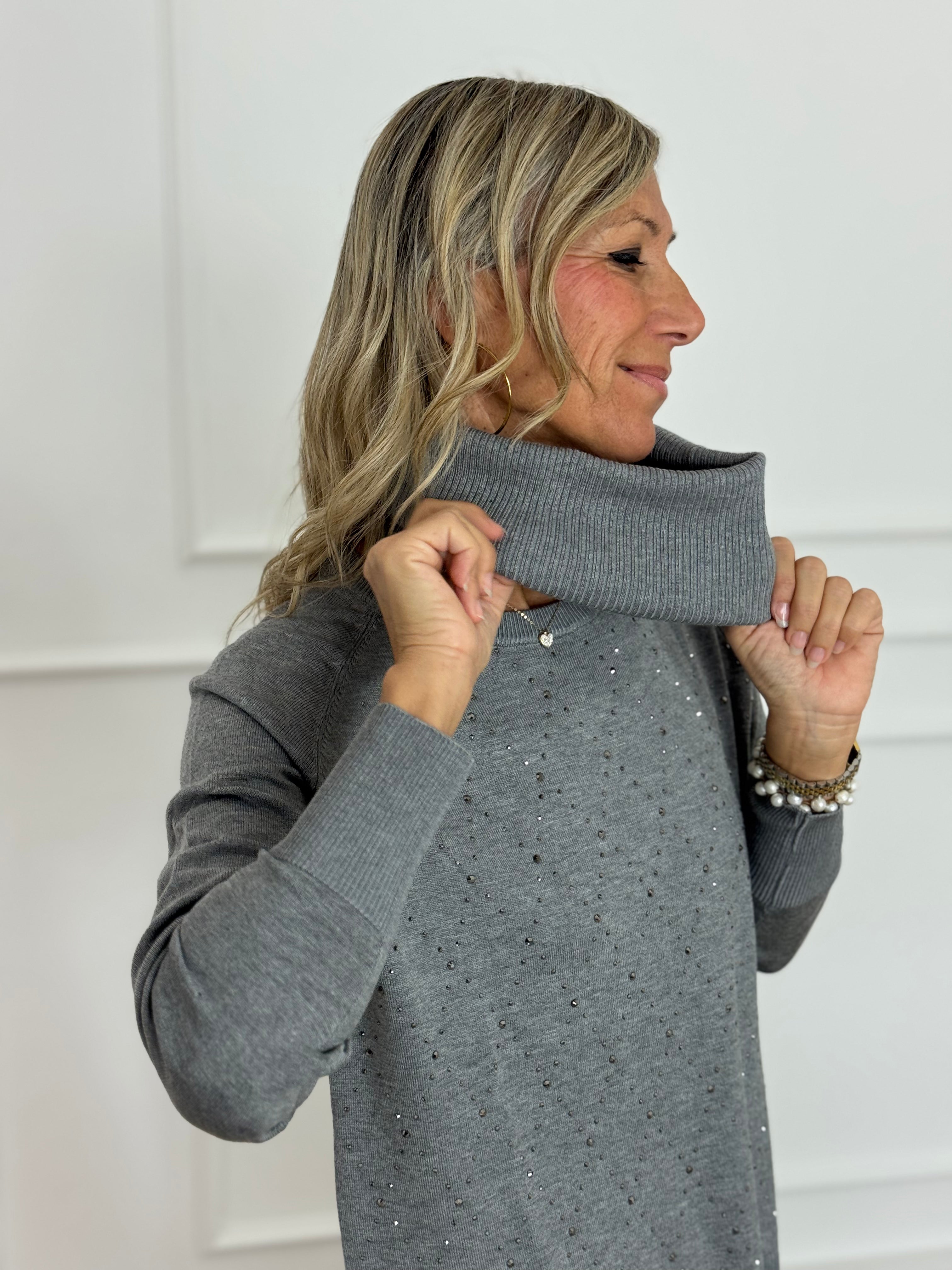 Maxi maglia strass mimì