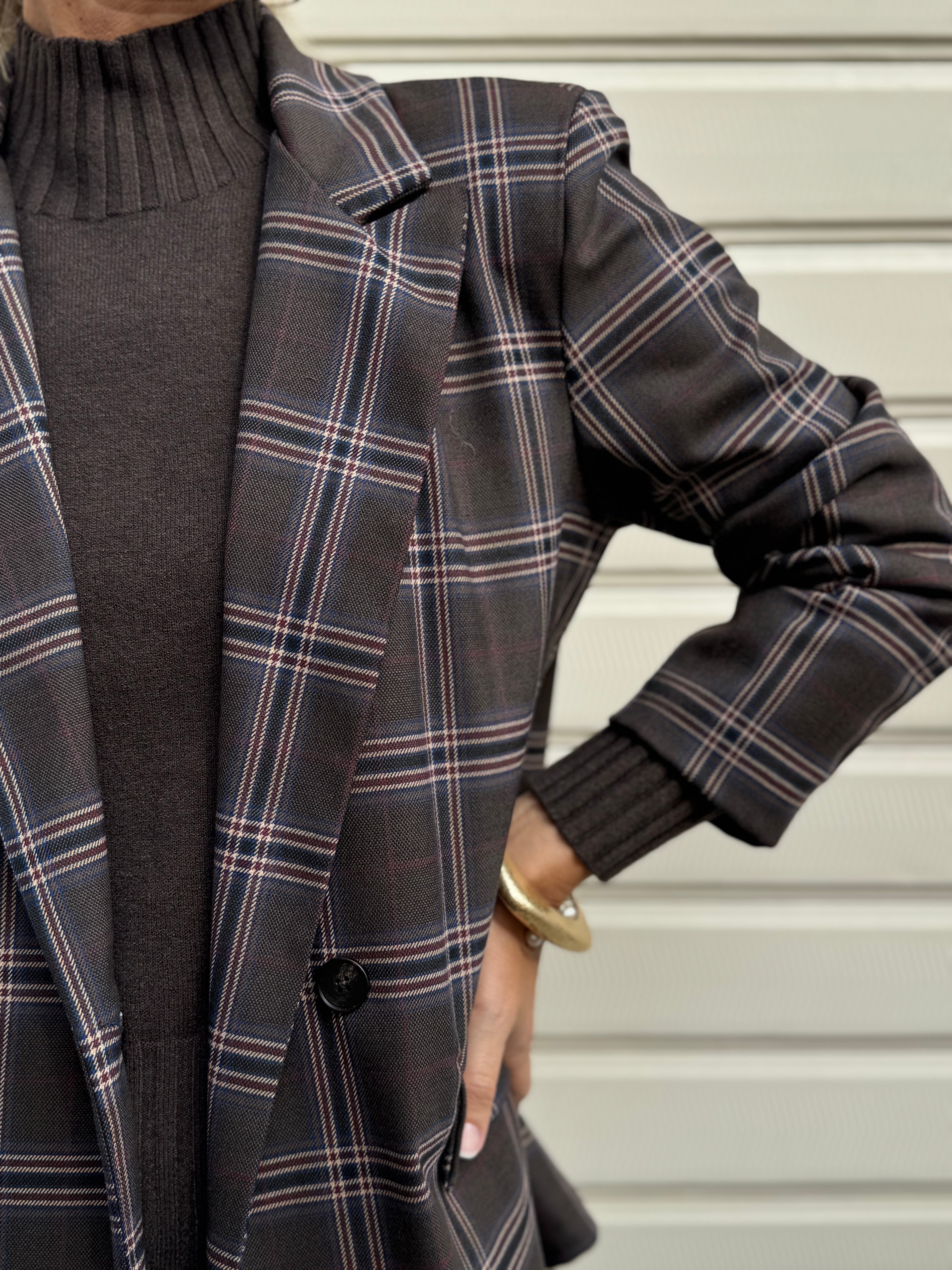 Blazer check adora