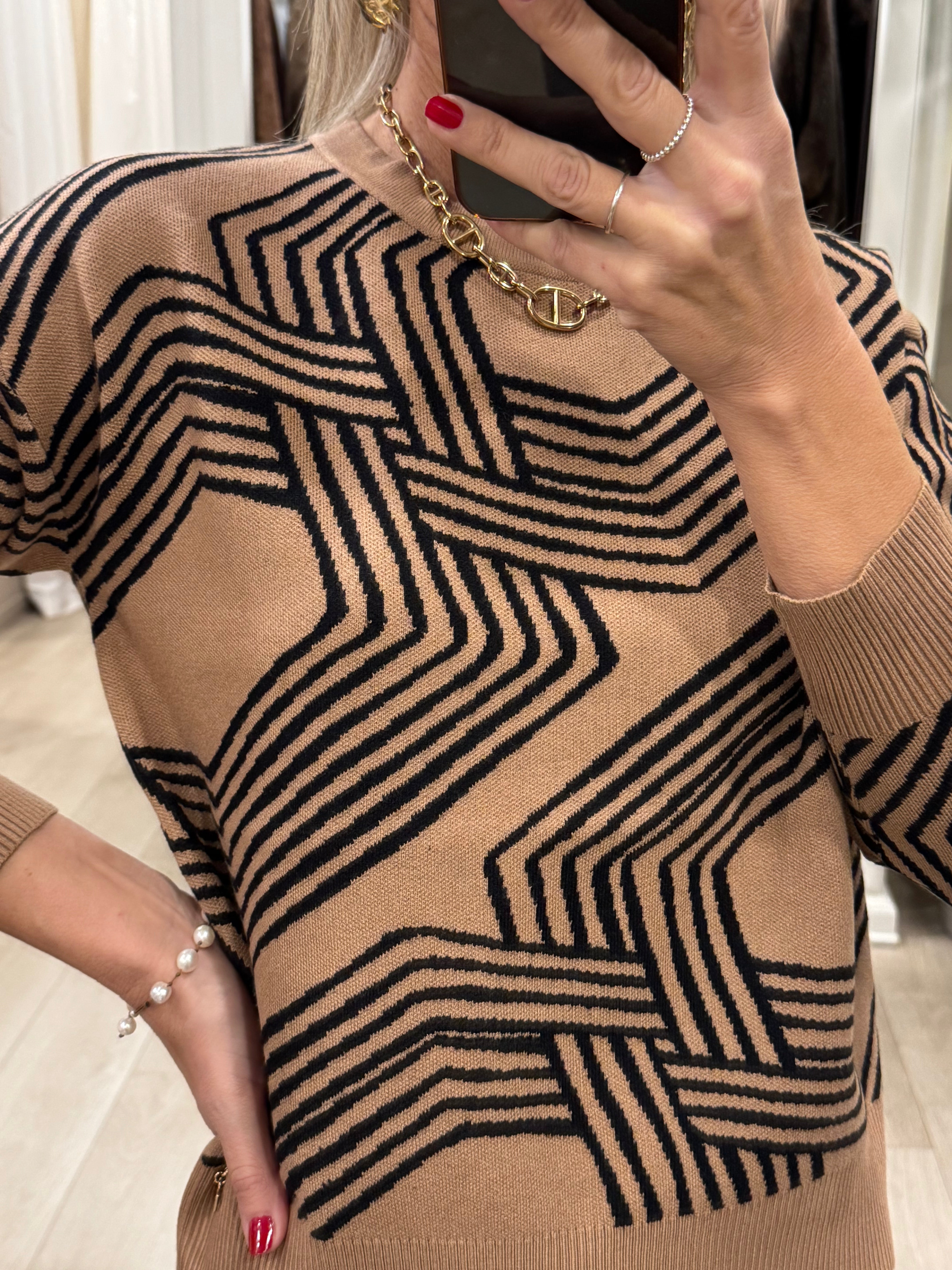 Maglia Treccia