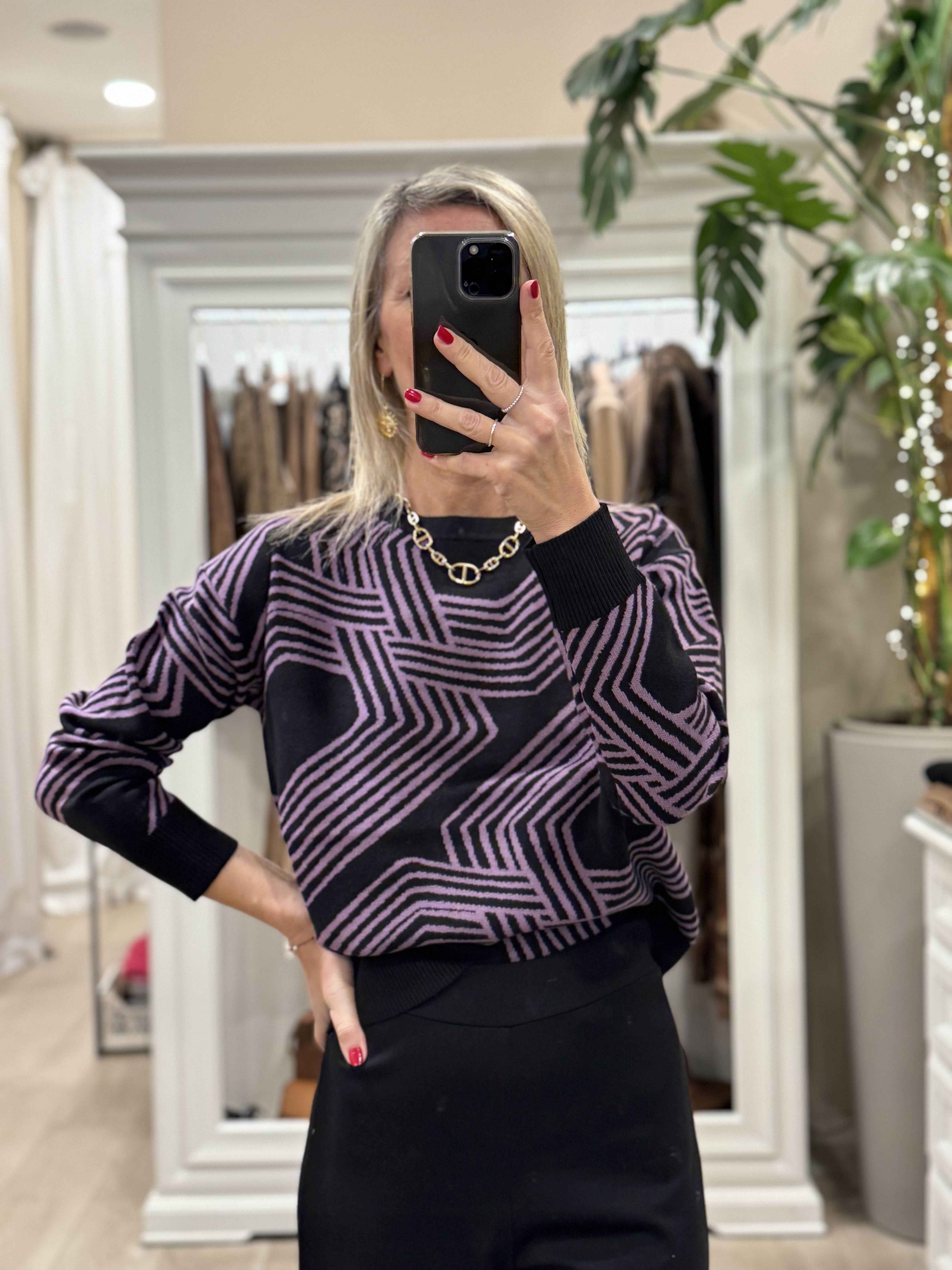 Maglia Treccia