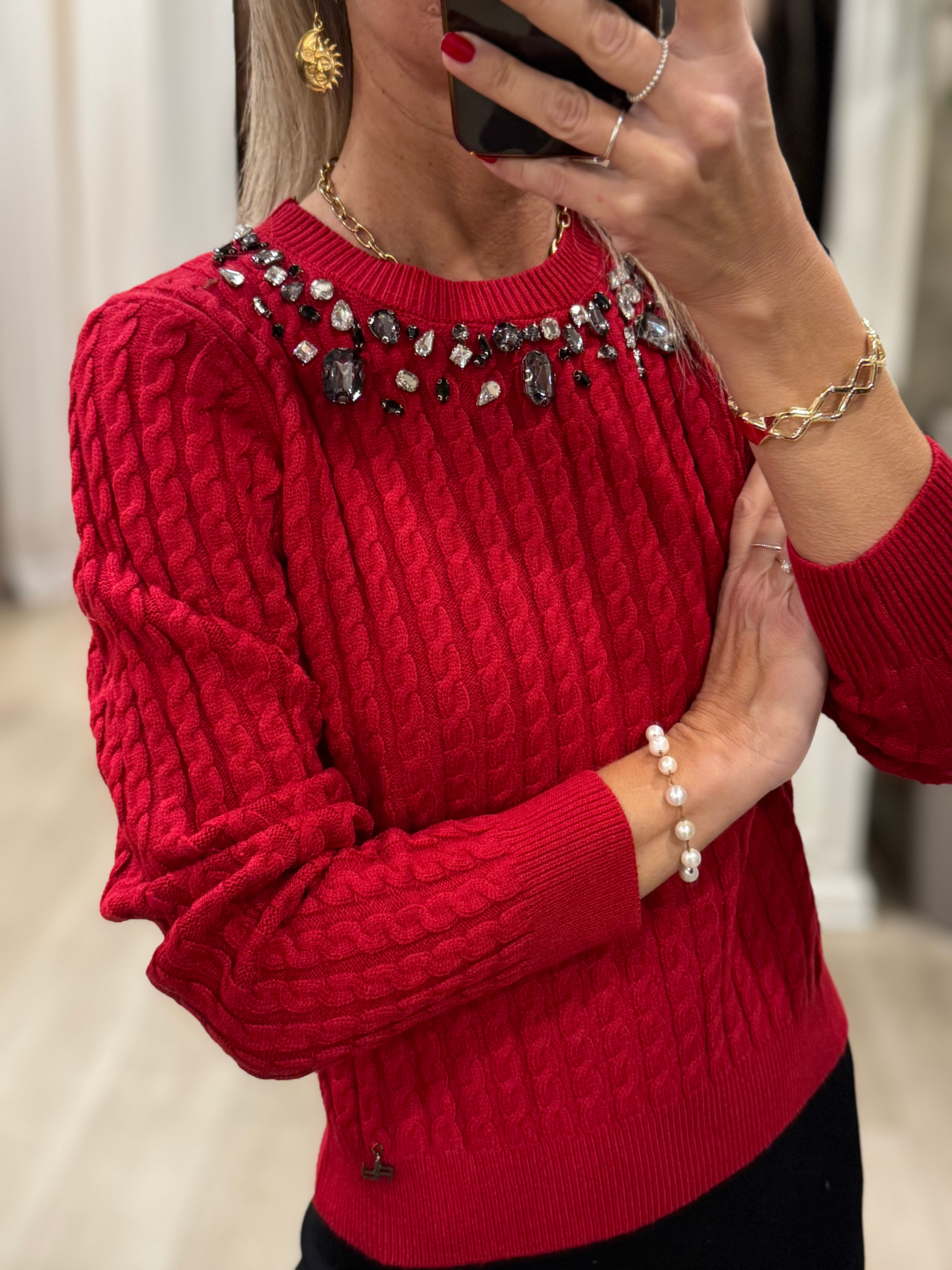 Maglia Girocollo Pietre