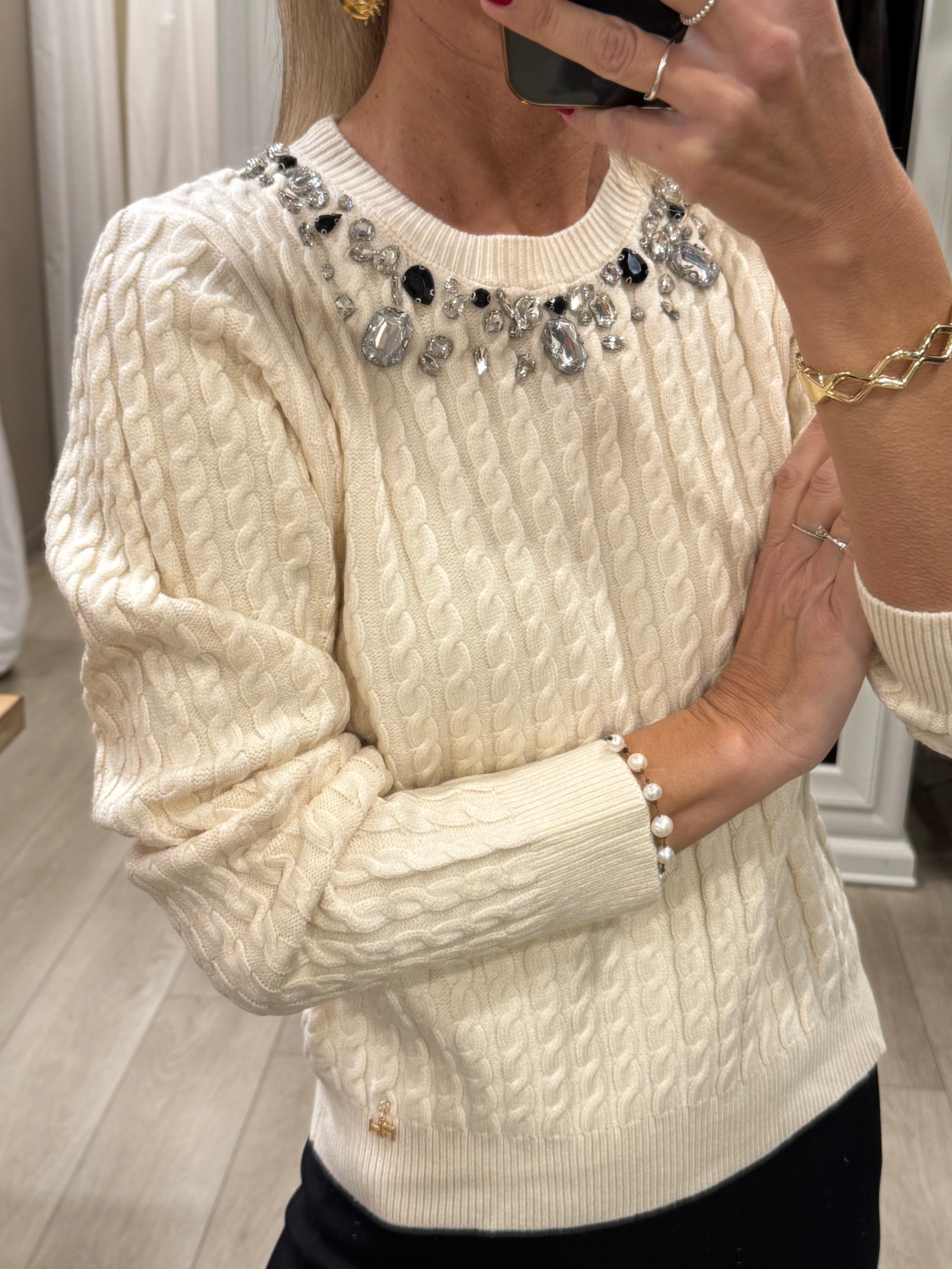 Maglia Girocollo Pietre