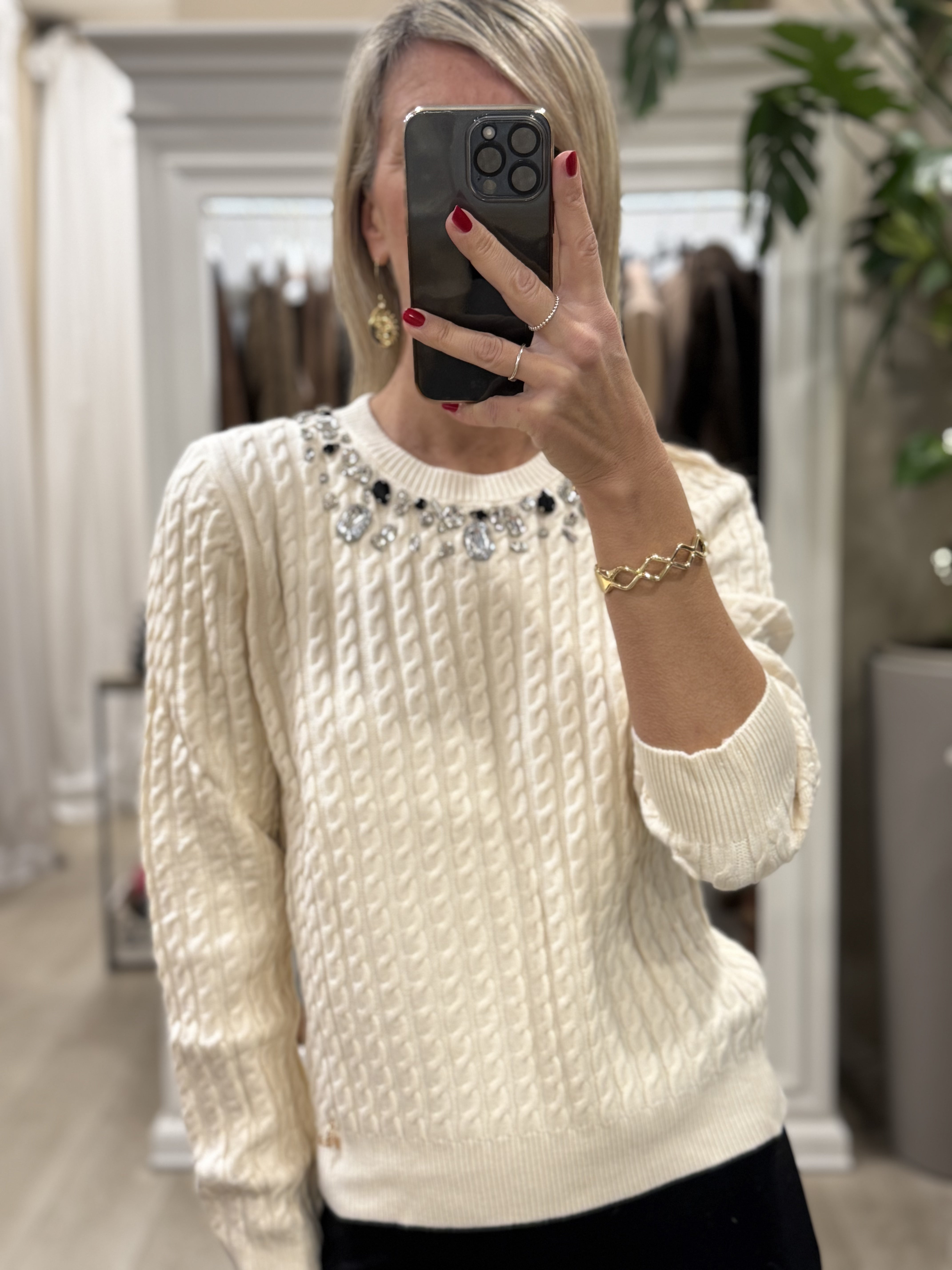 Maglia Girocollo Pietre