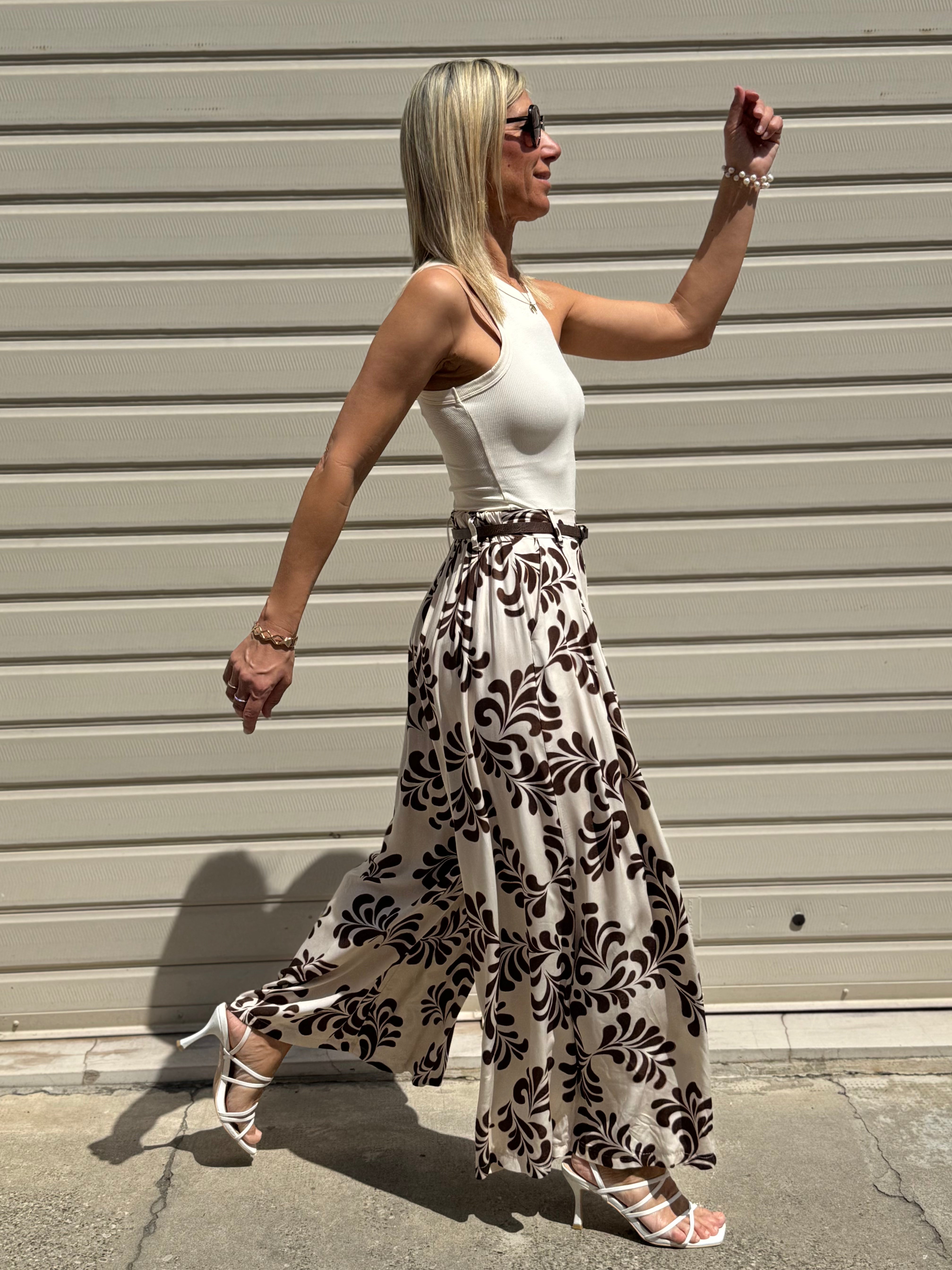 Gonna pantalone cinturina adora
