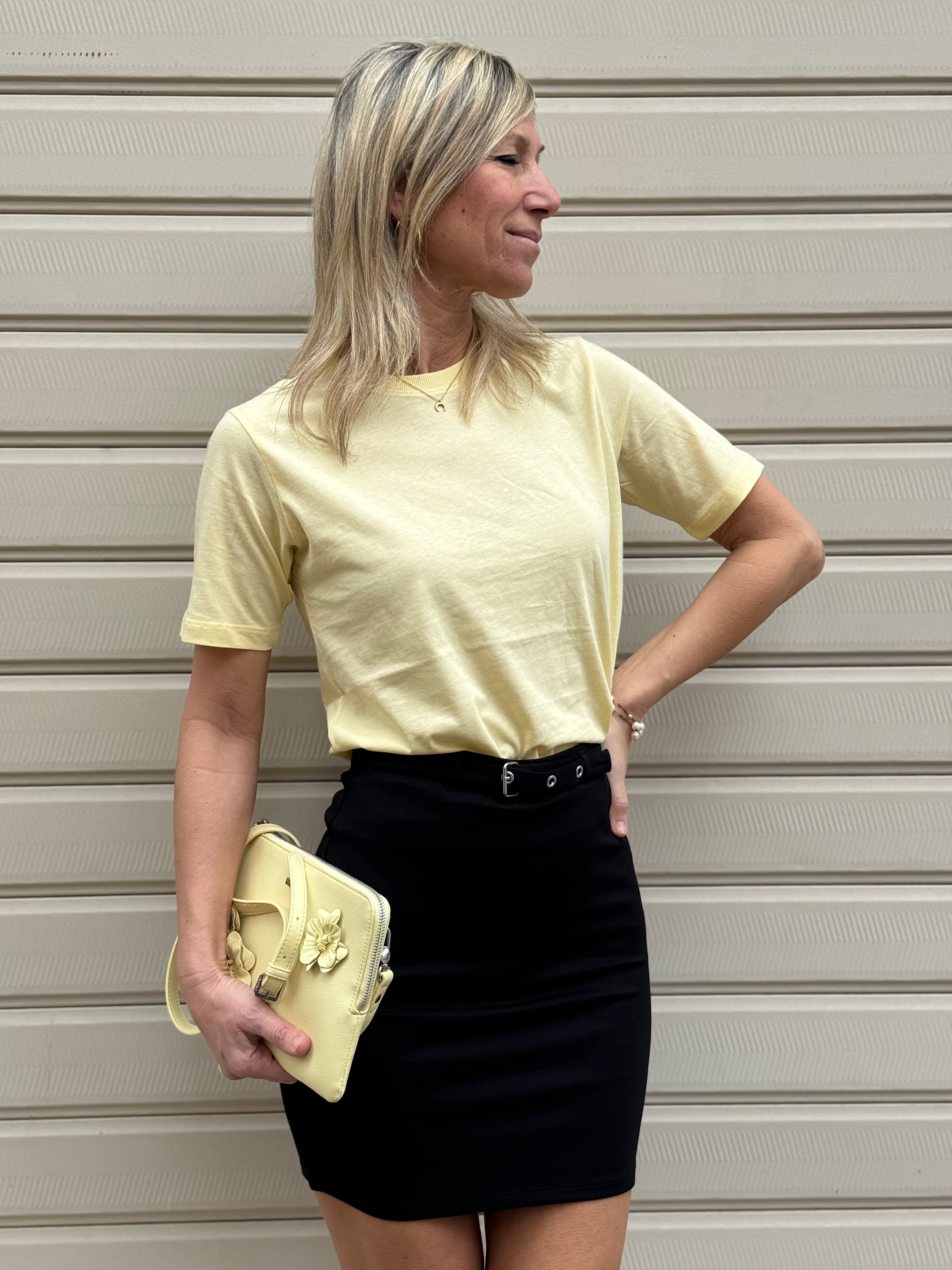 Gonna tubo cinturino jdy