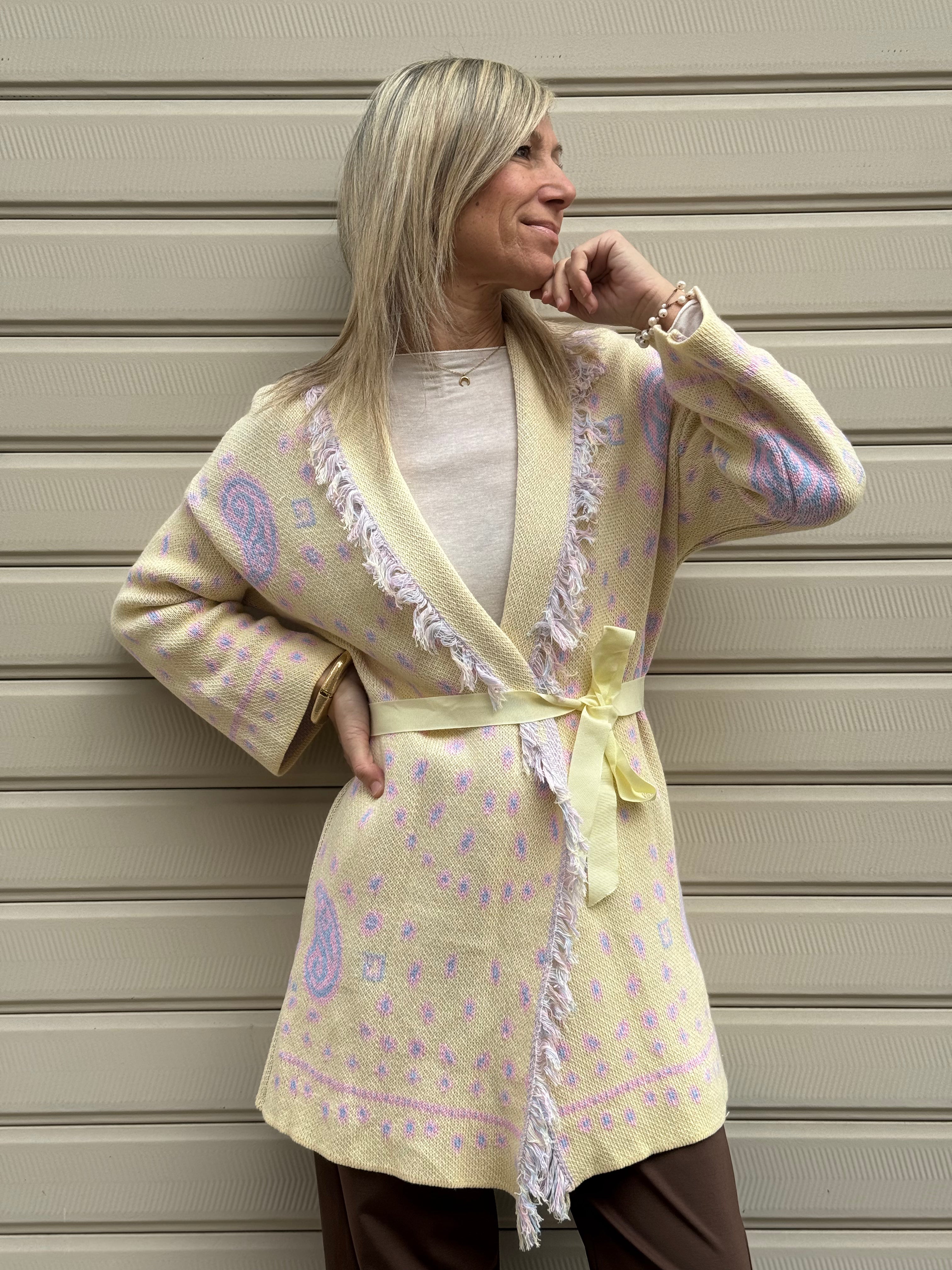 Cardigan frange adora