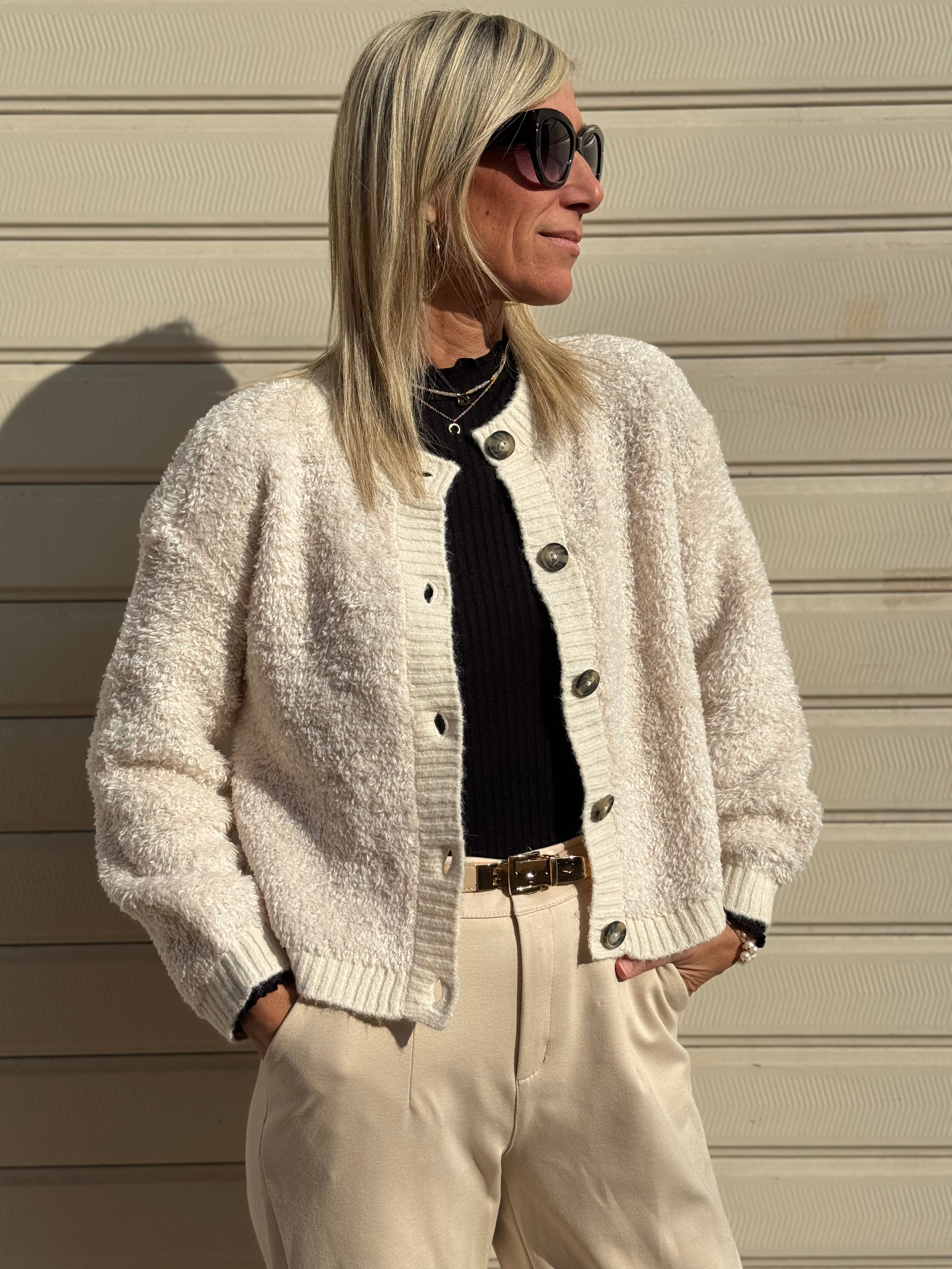 Cardigan bouclè jdy