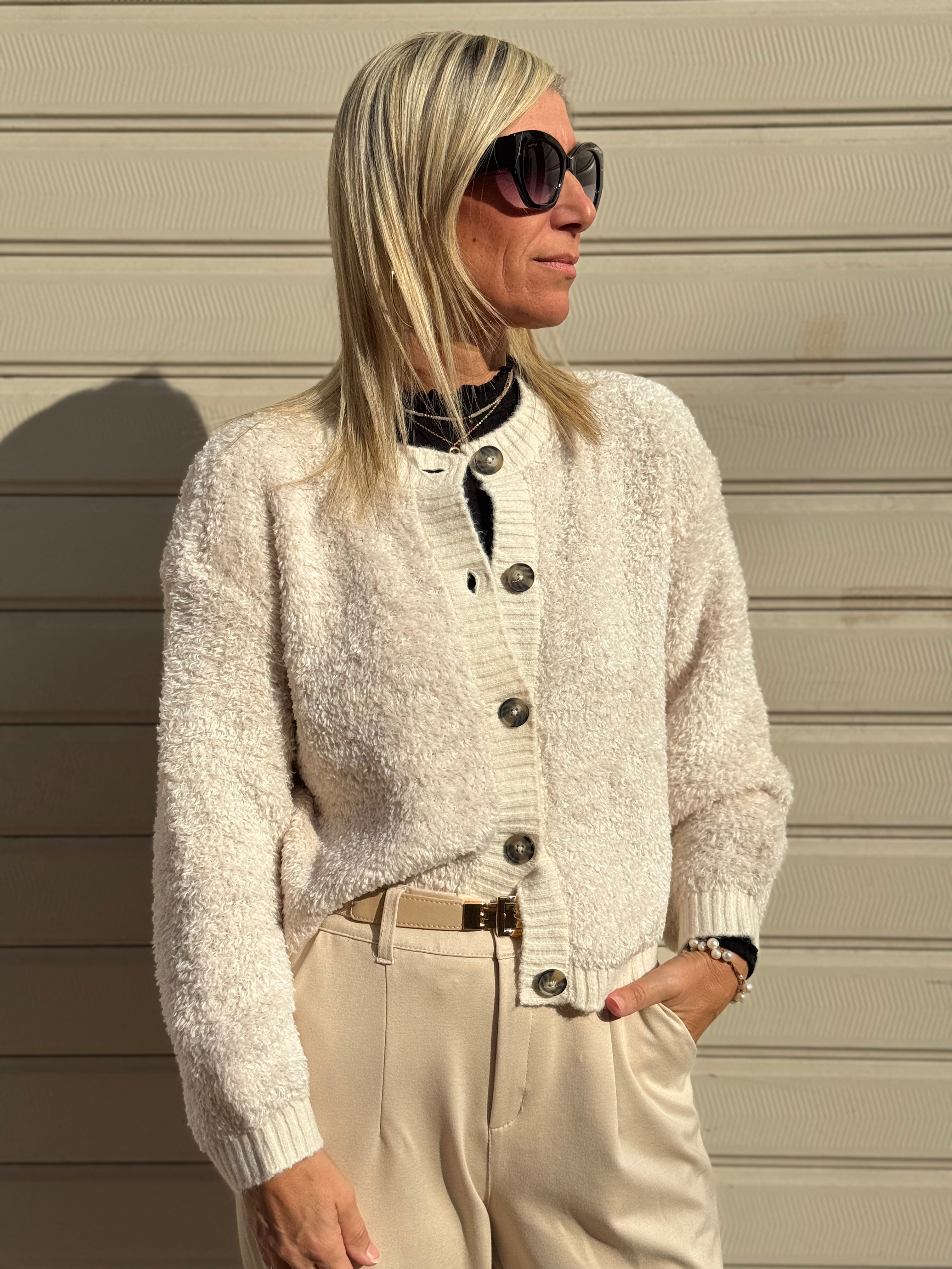 Cardigan bouclè jdy