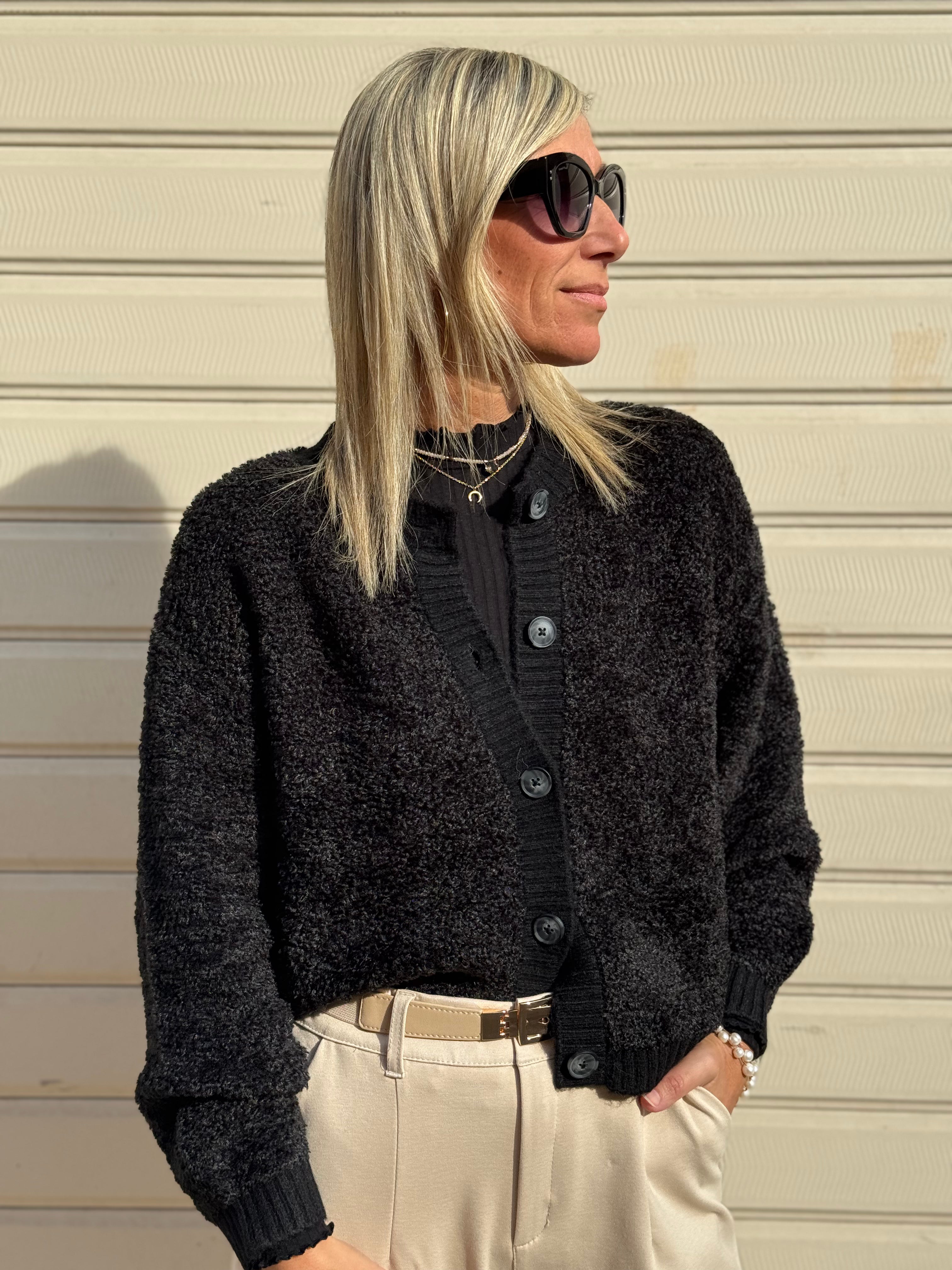 Cardigan bouclè jdy