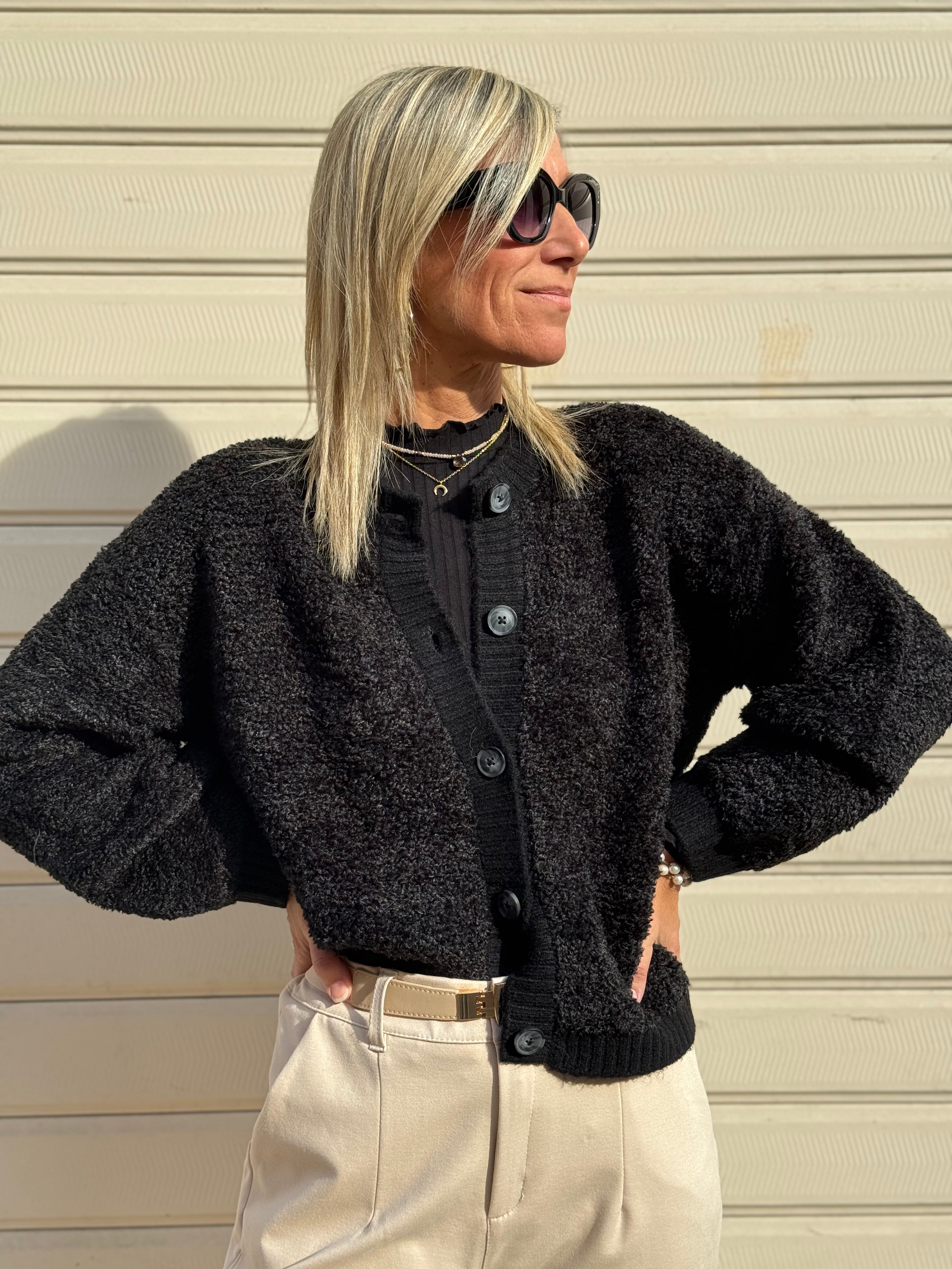 Cardigan bouclè jdy