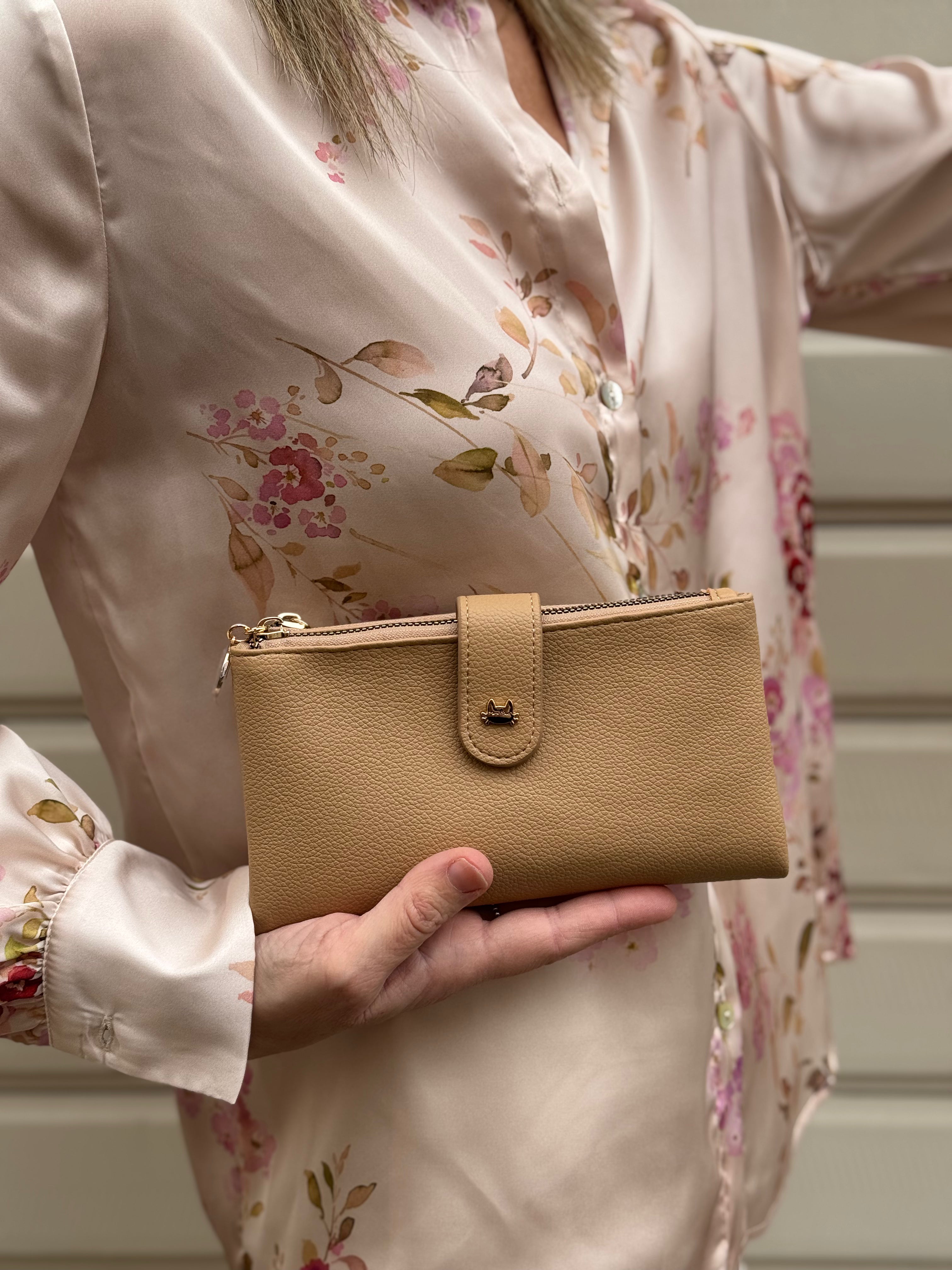 Portafoglio zip grande mimì