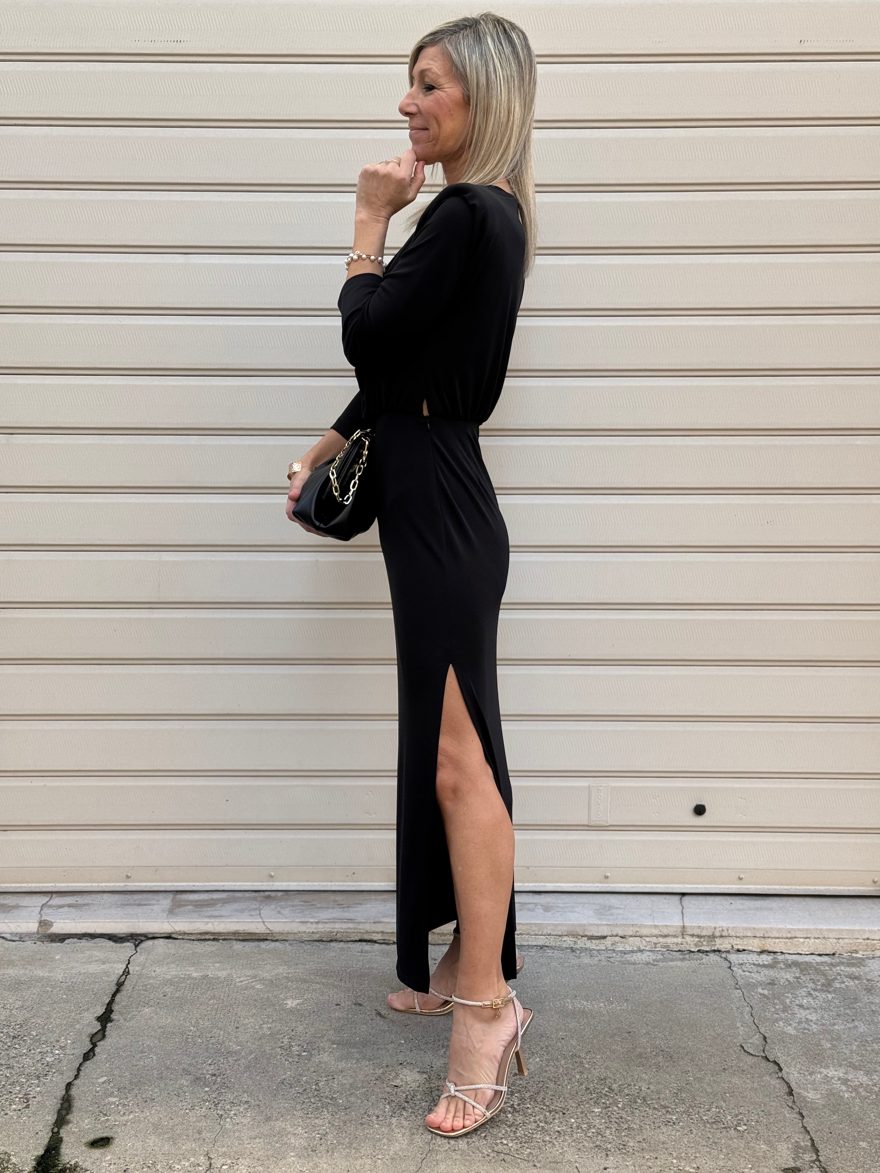 Abito lungo scollo gronda imperial