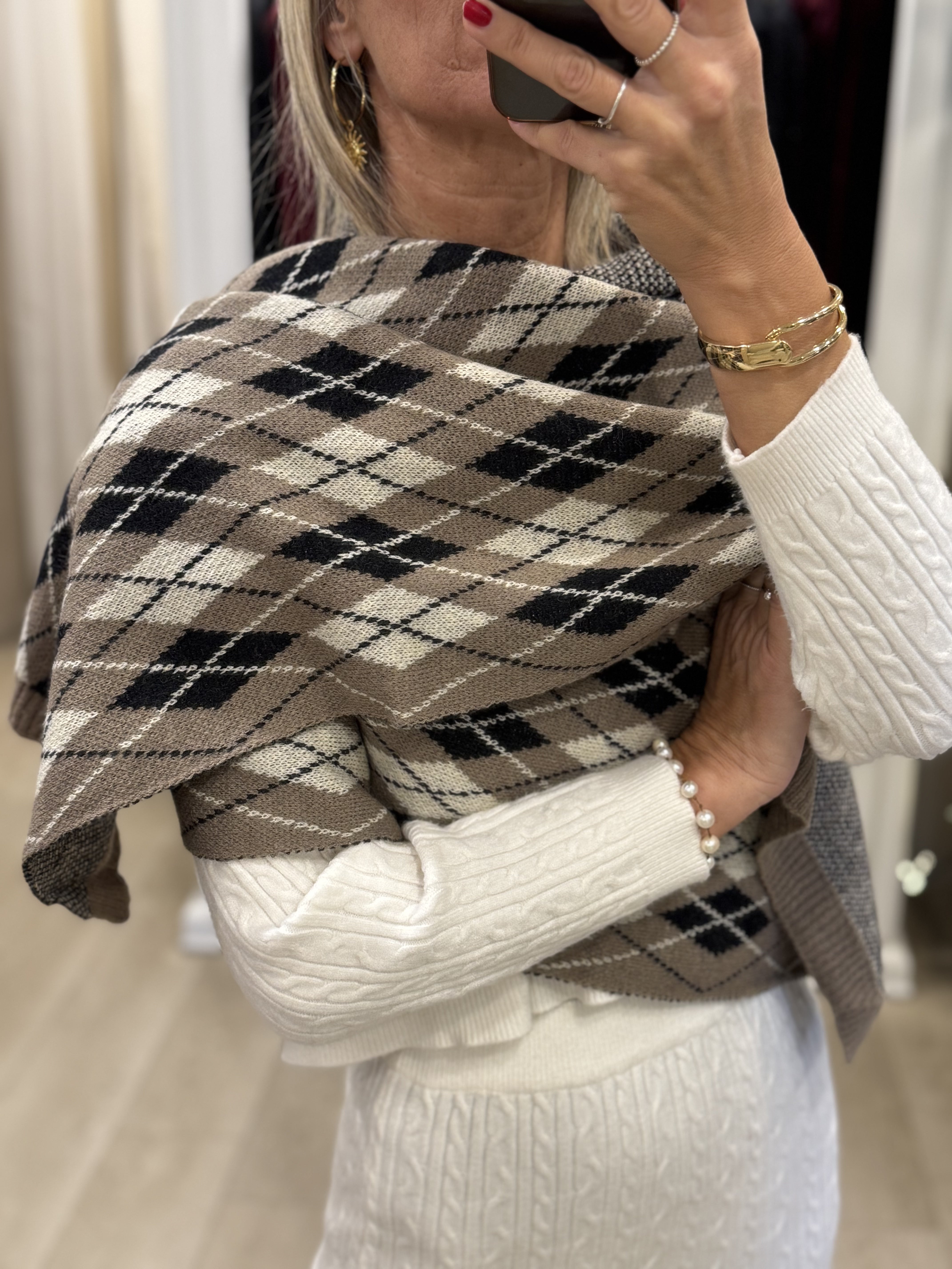 Sciarpa Fascia Rombi