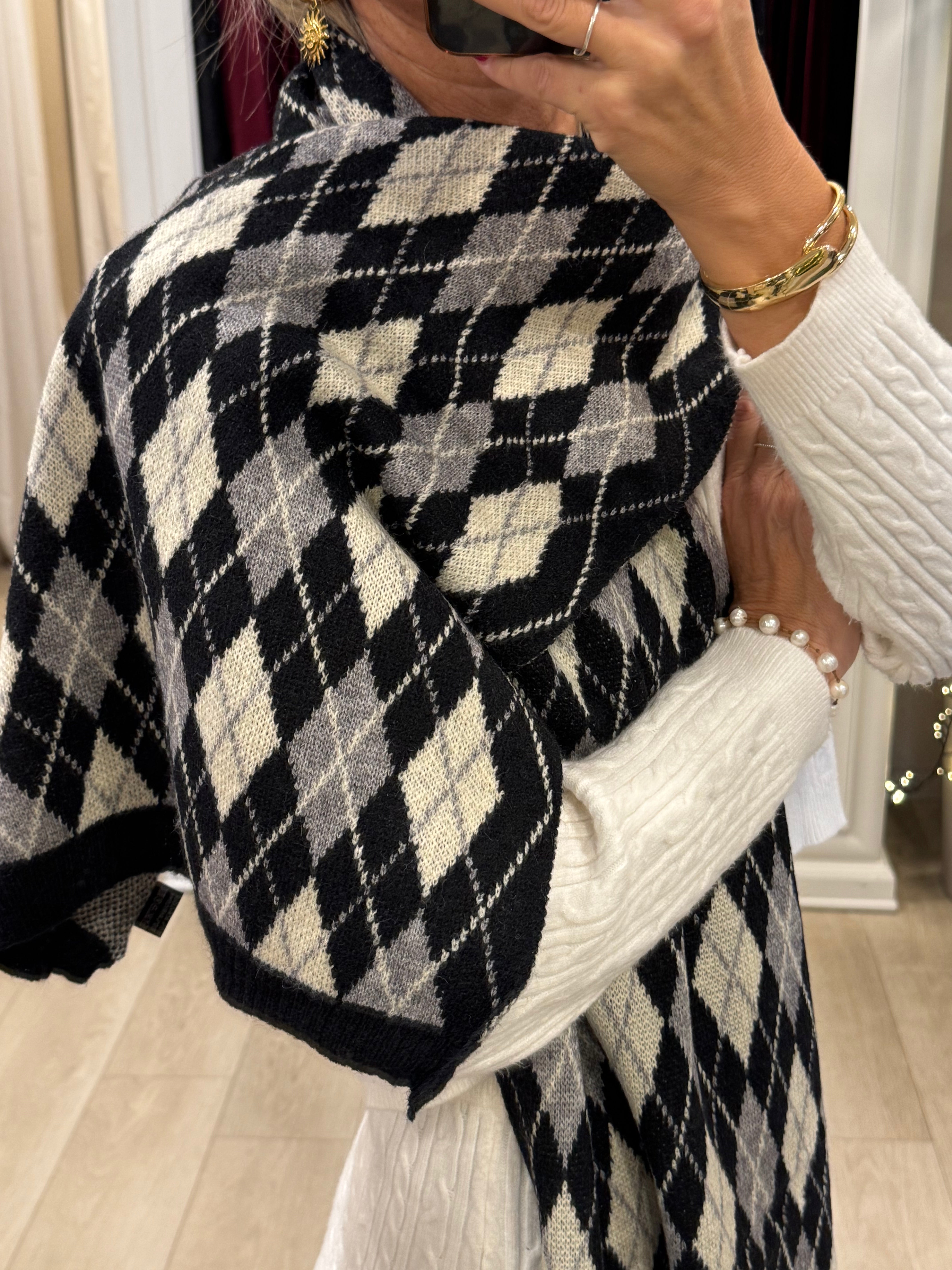 Sciarpa Fascia Rombi