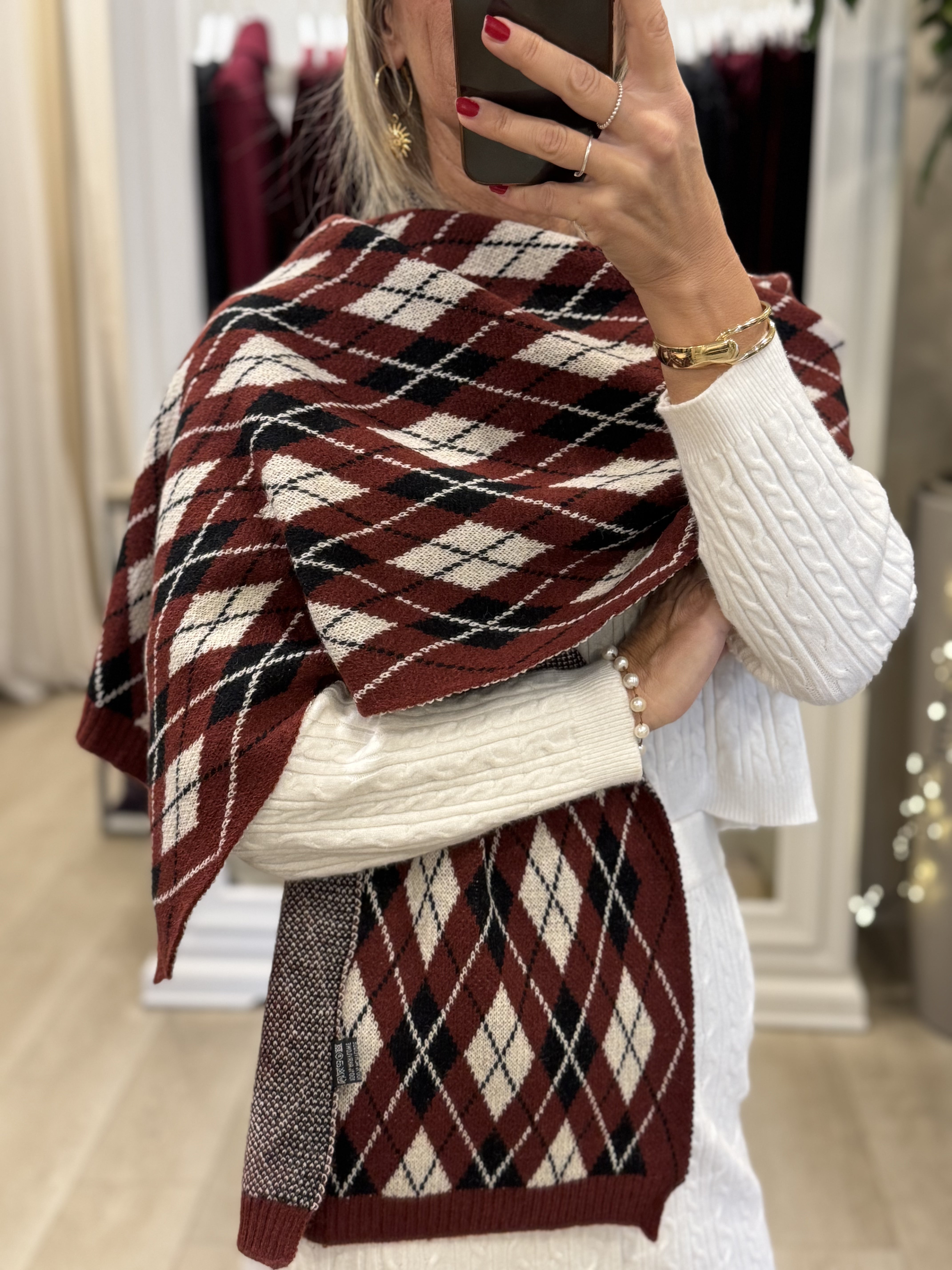 Sciarpa Fascia Rombi