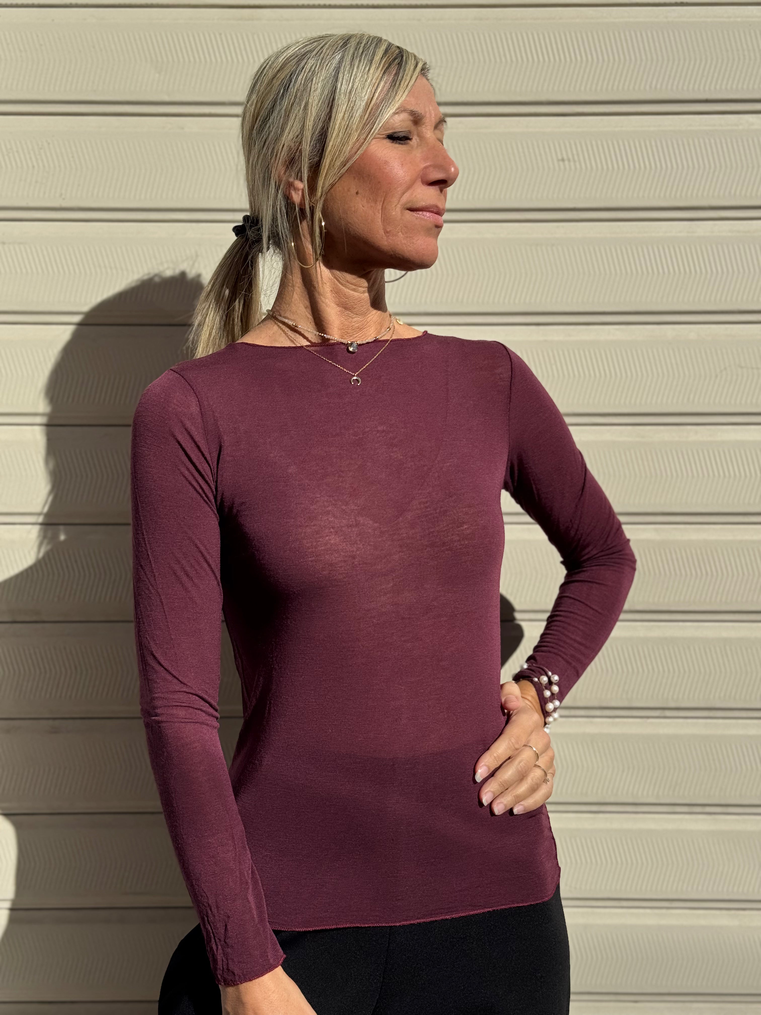 Scollo barca maglina adora