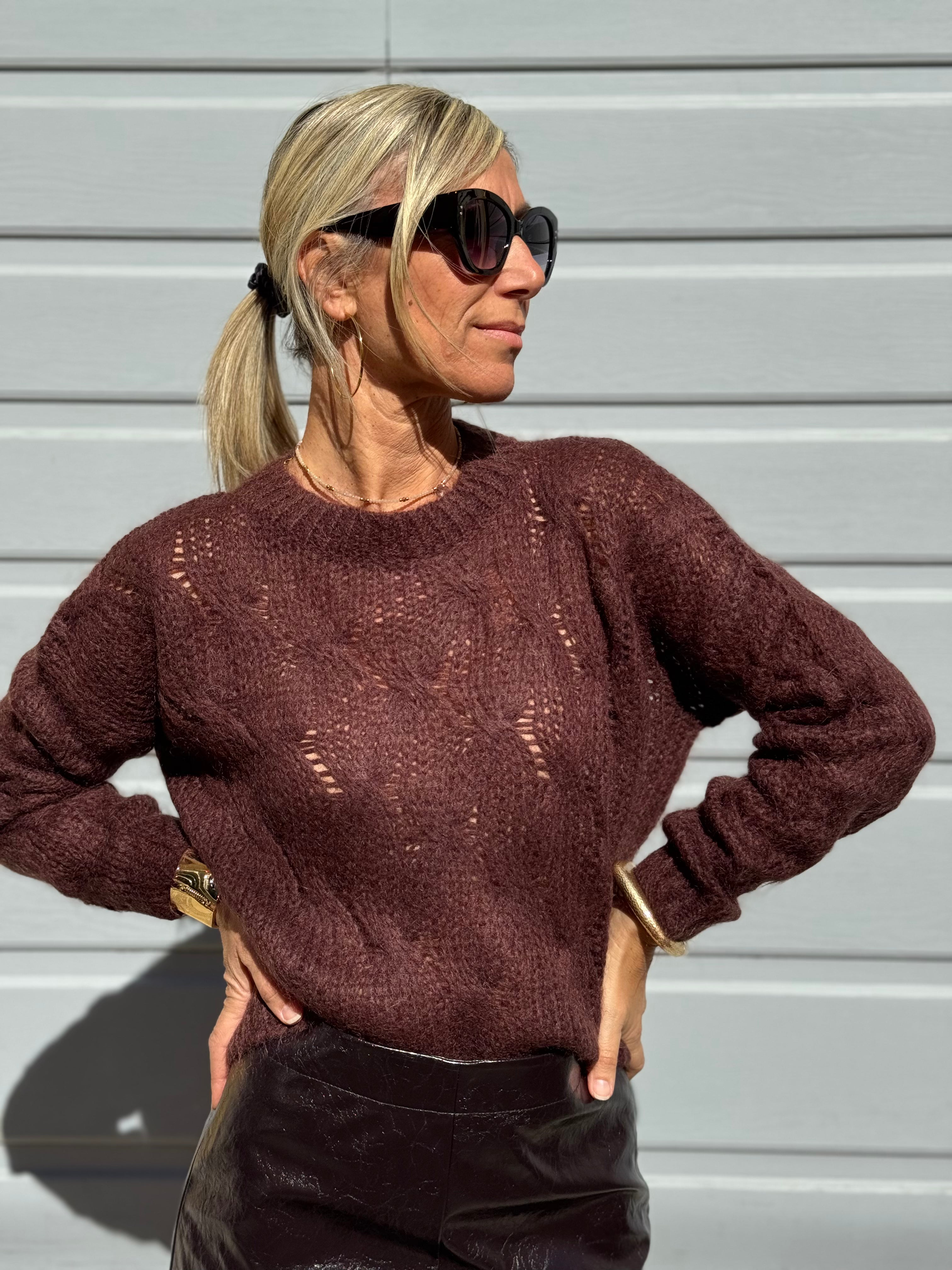 Maglia trecce kontatto