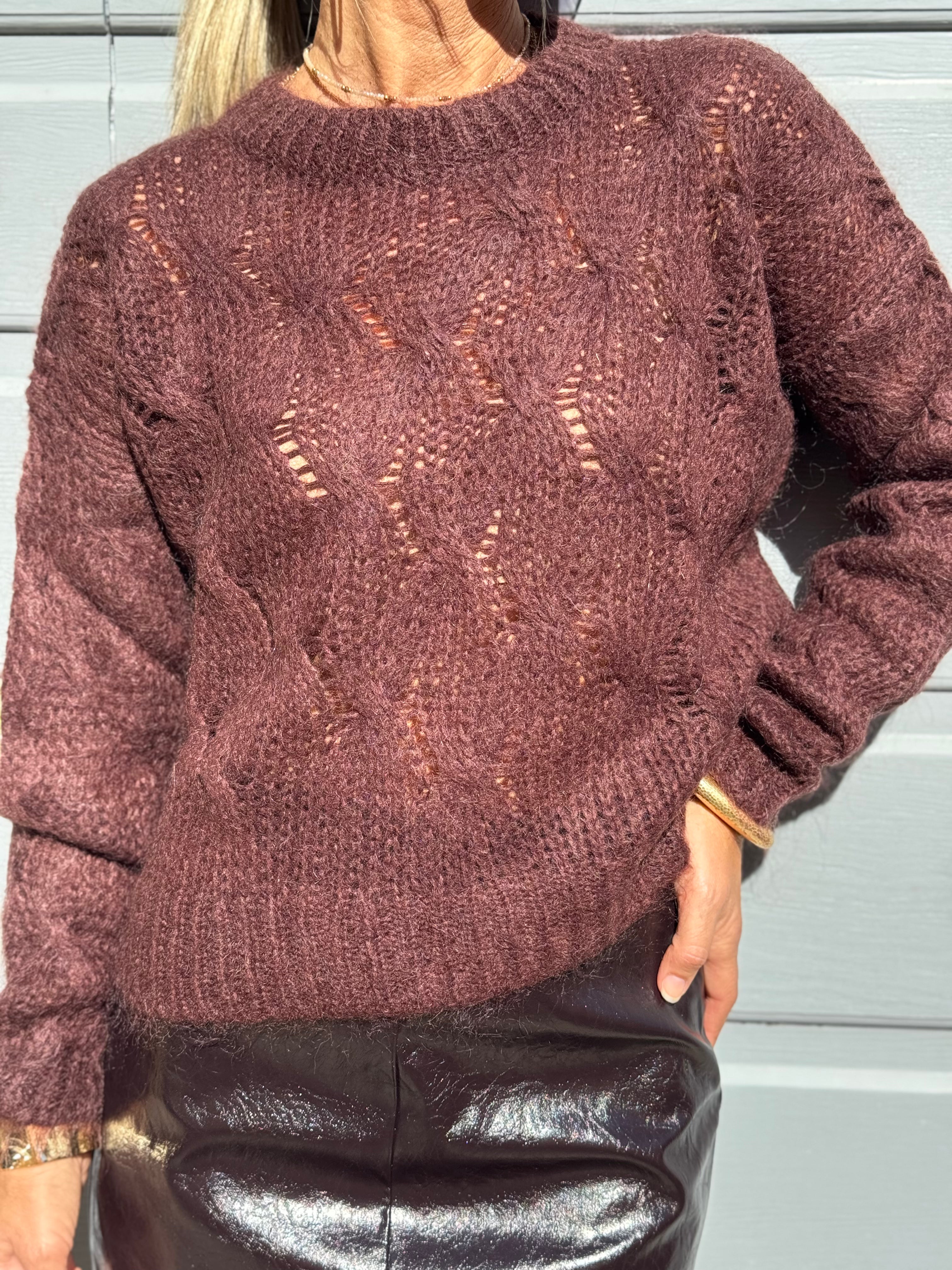 Maglia trecce kontatto