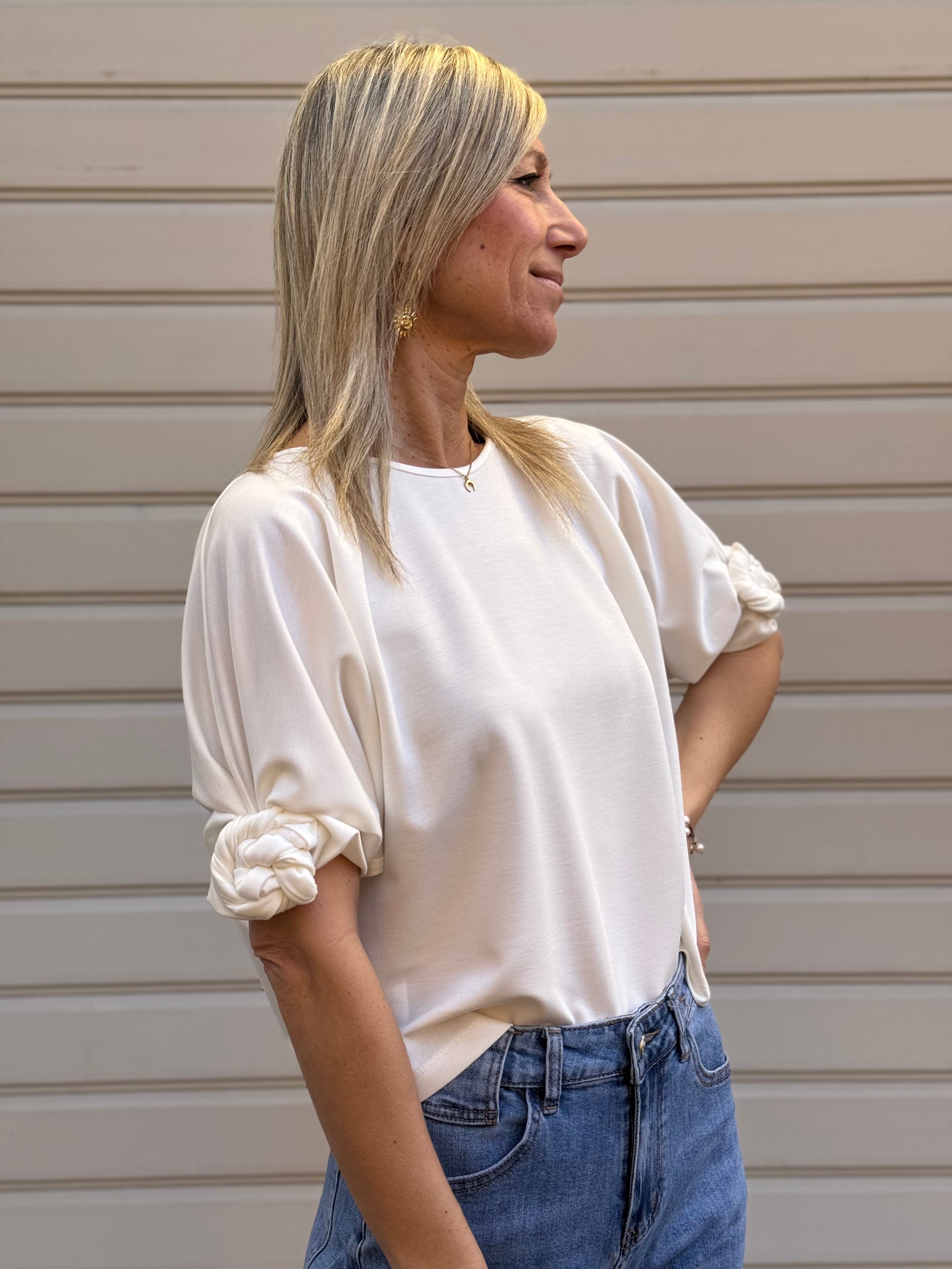 Maglia rosa sulla manica imperial