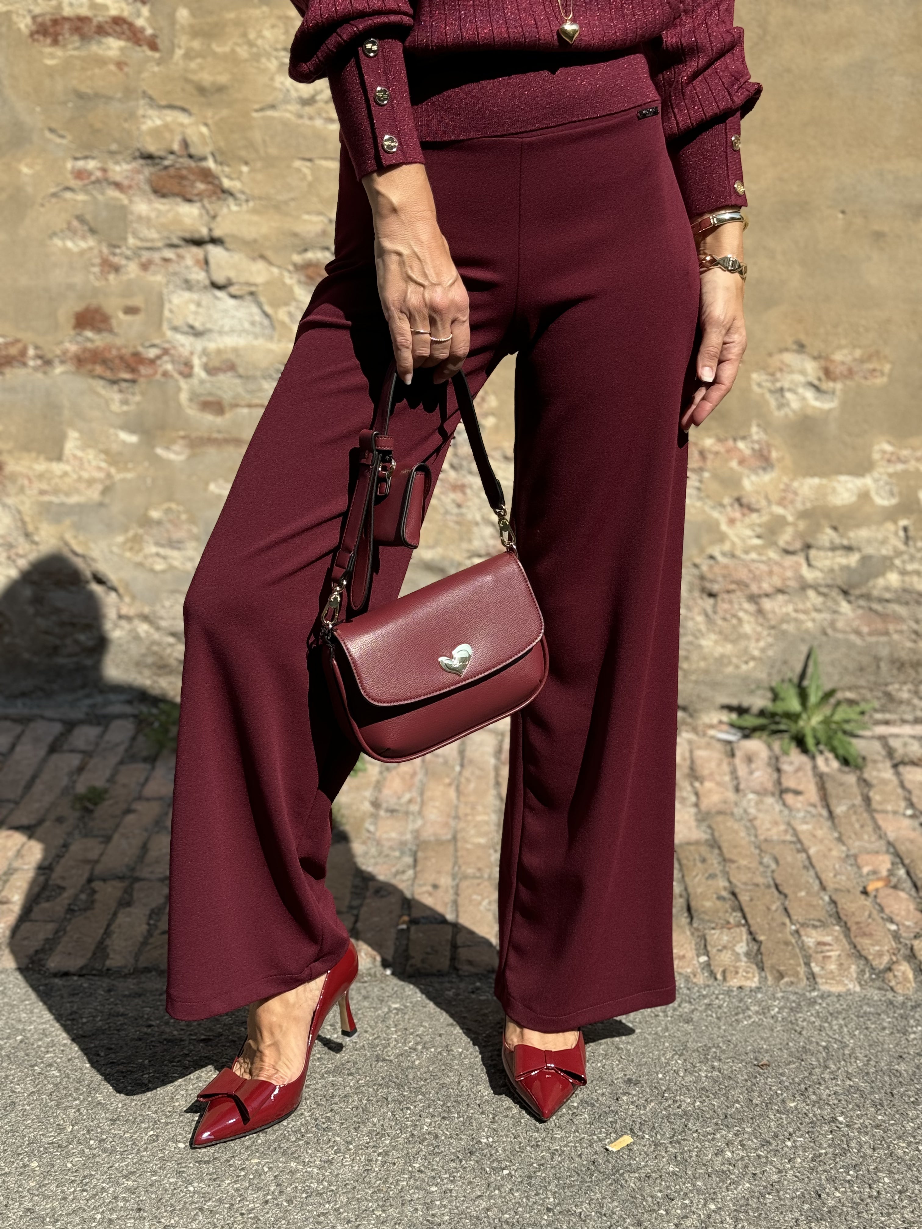 Pantalone Palazzo Bielasticizzato