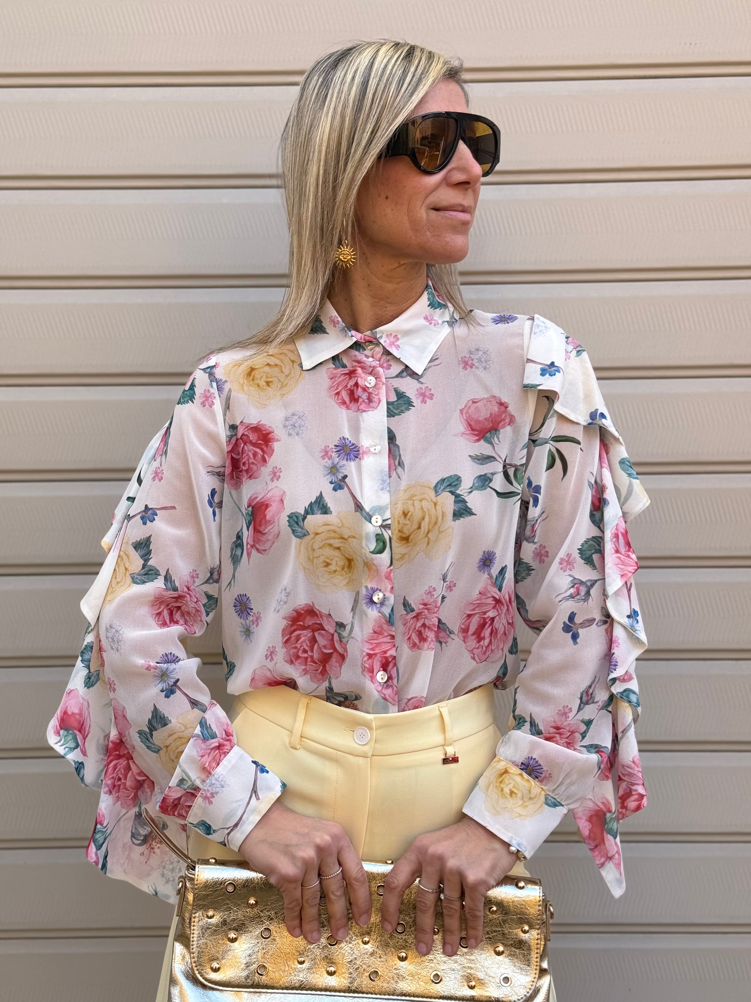 Camicia manica volant artigli