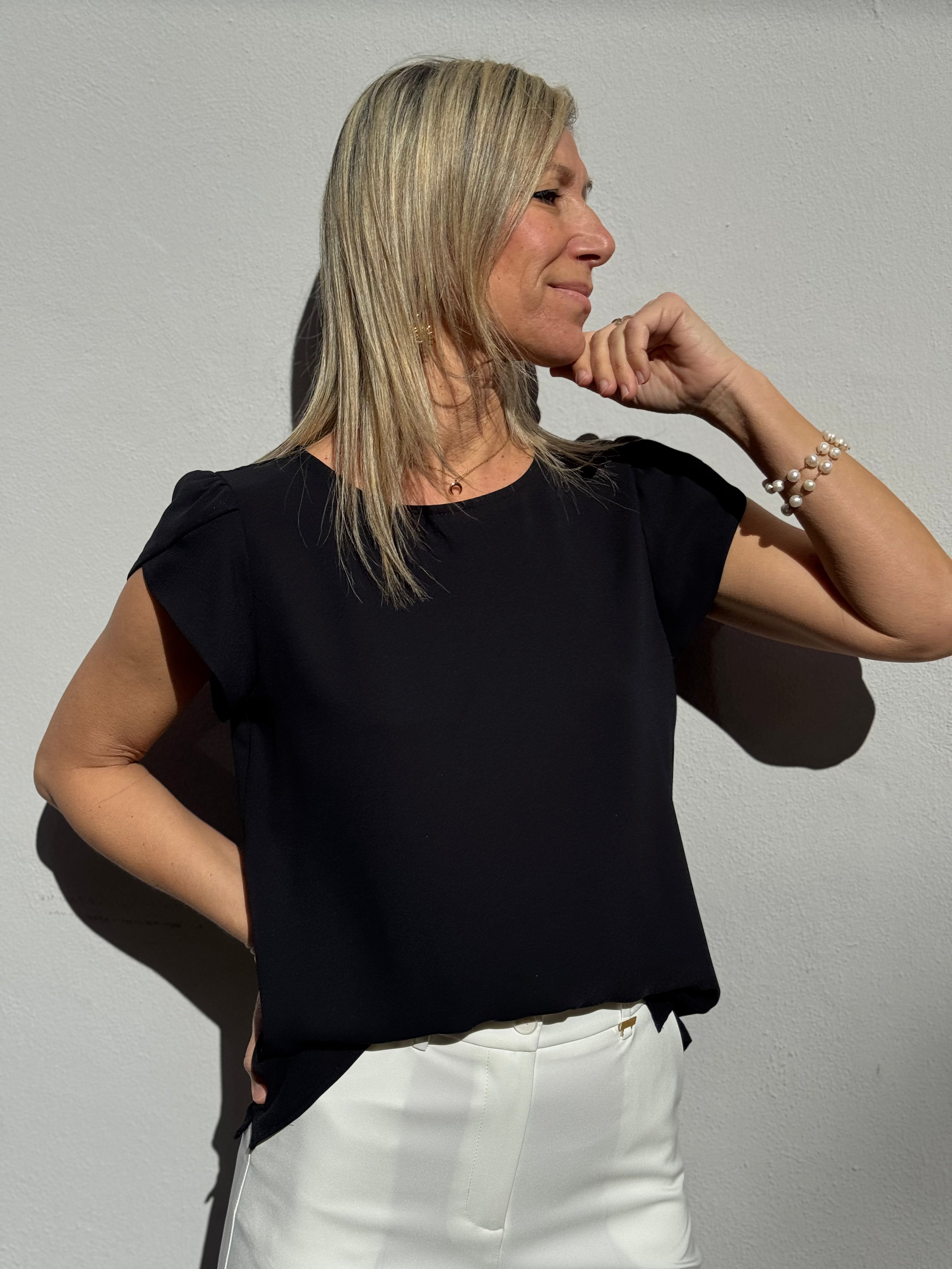 Blusa manica calla artigli