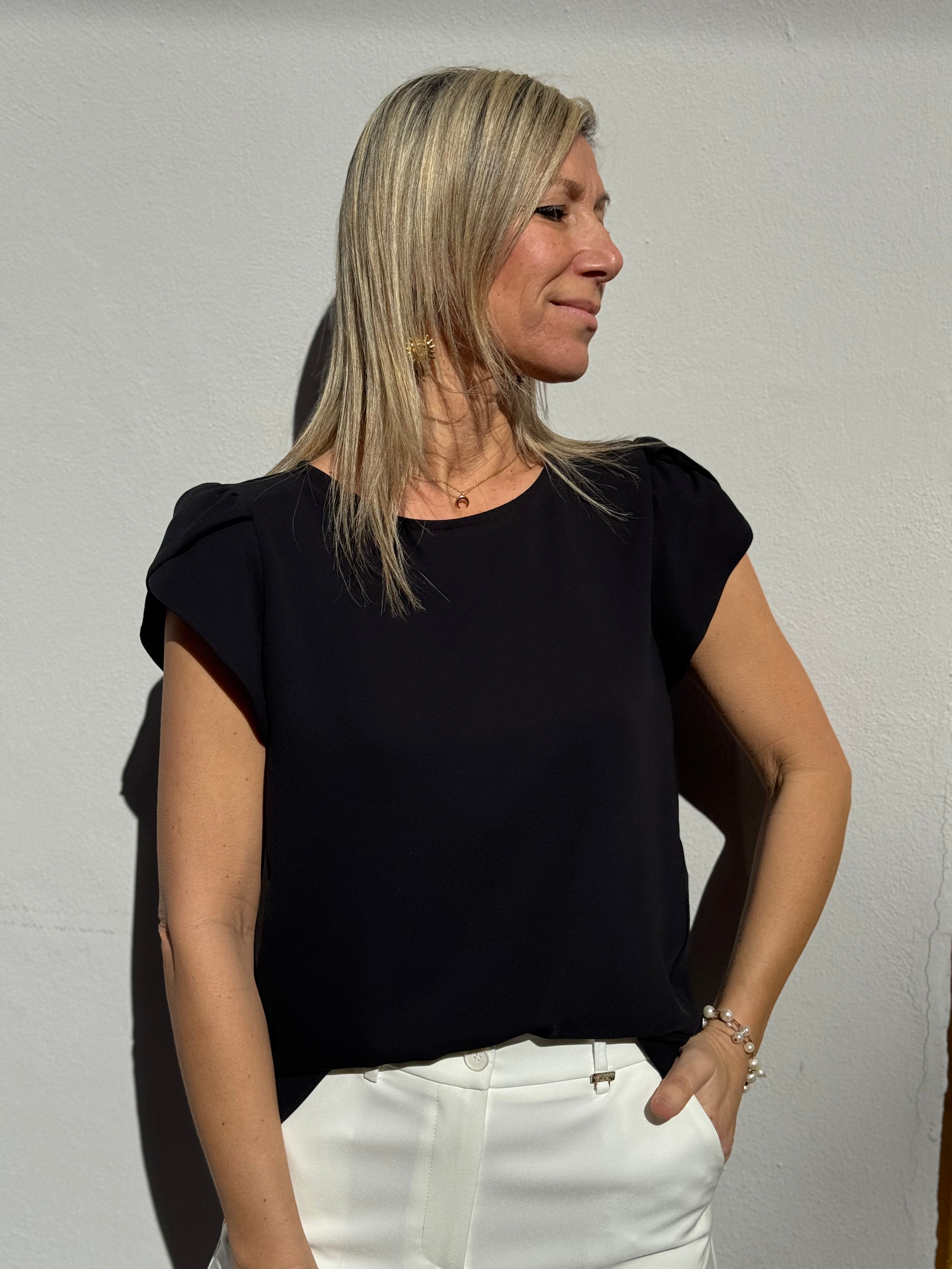 Blusa manica calla artigli