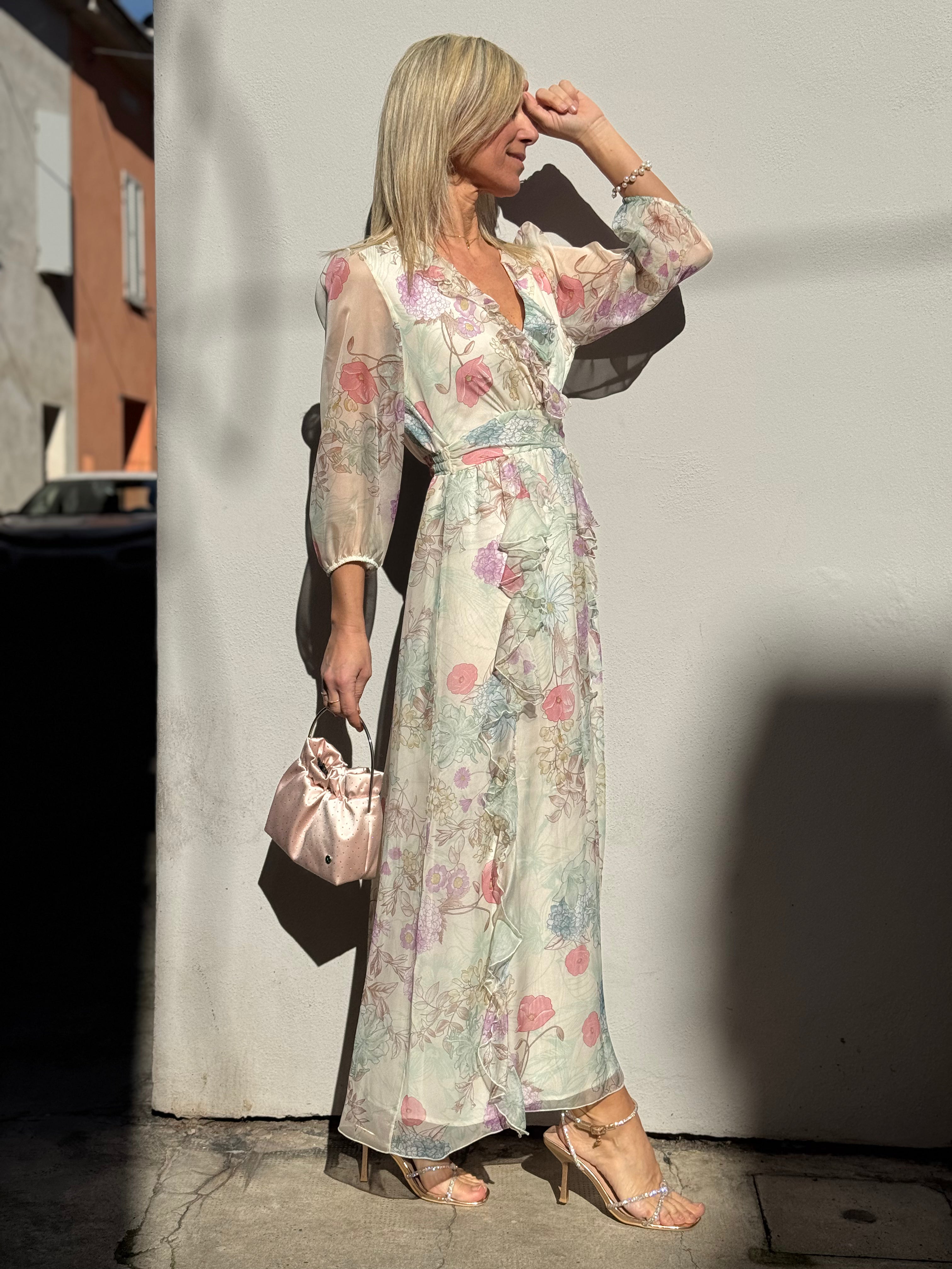 Abito floreale mimì